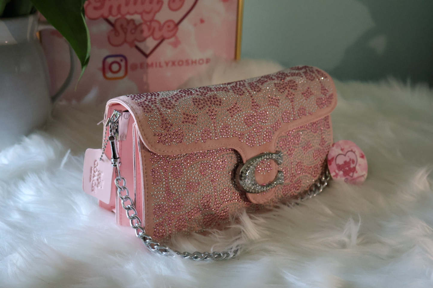 Coach Pink Crystal