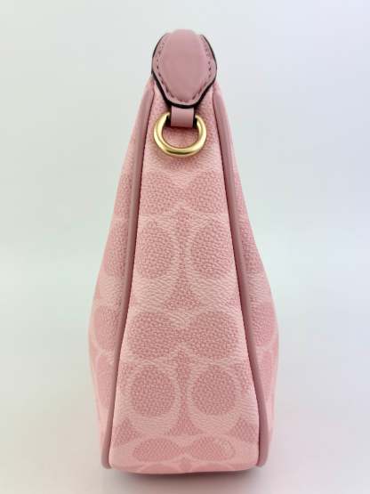Pink Carmen Mini Crossbody Bag In Signature Canvas