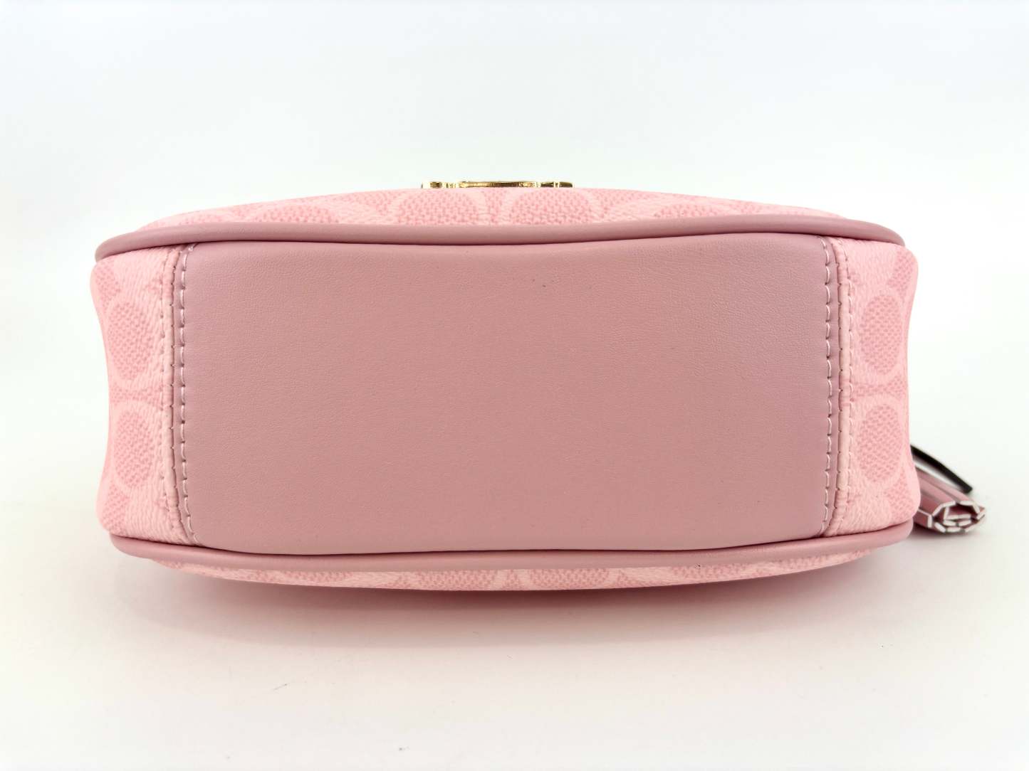 Pink Carmen Mini Crossbody Bag In Signature Canvas