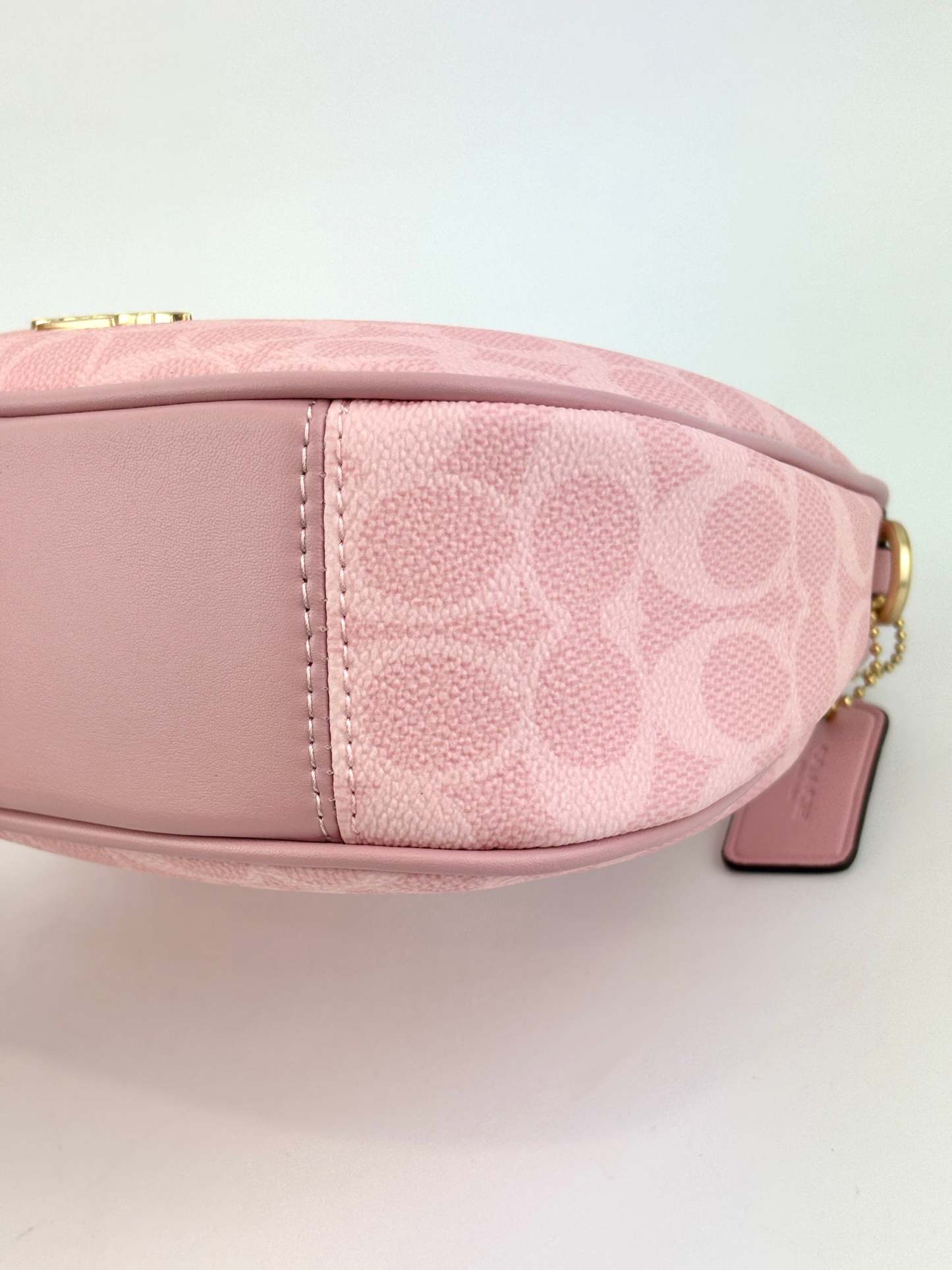 Pink Carmen Mini Crossbody Bag In Signature Canvas
