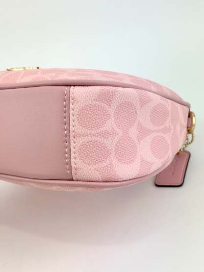 Pink Carmen Mini Crossbody Bag In Signature Canvas