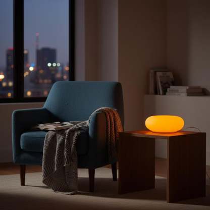 IKEA | Modernist Donut Art Lamp & Stepless Dimmable Ambient Light，12 "