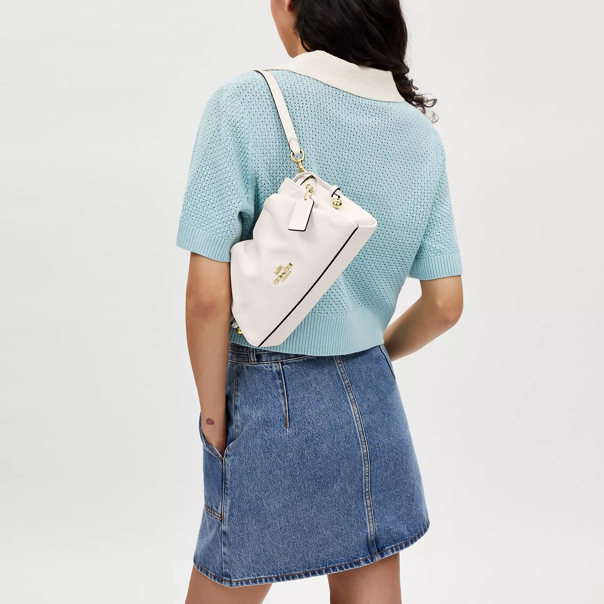Outlet Faye Shoulder Bag With Ruching