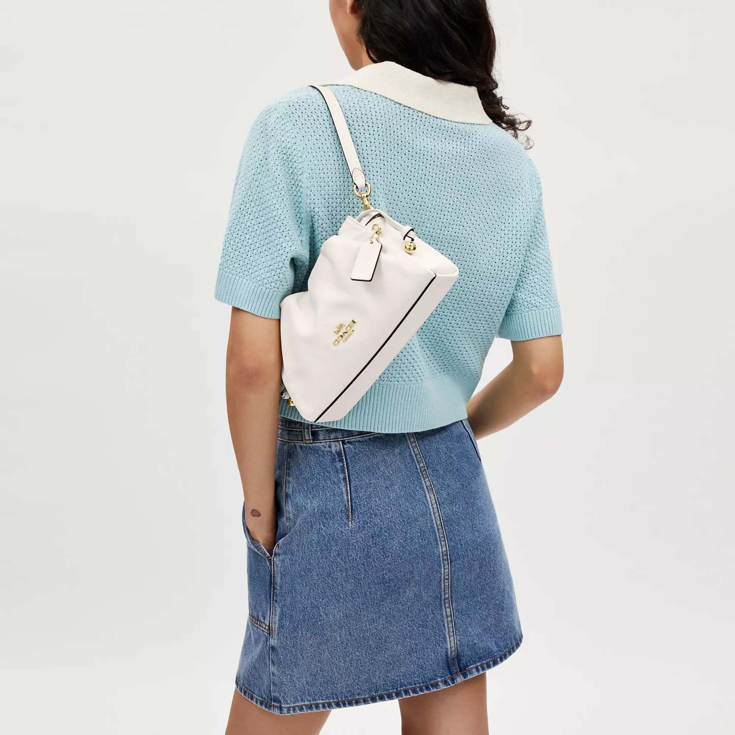 Outlet Faye Shoulder Bag With Ruching