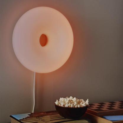 IKEA | Modernist Donut Art Lamp & Stepless Dimmable Ambient Light，12 "
