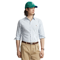   Polo Ralph Lauren Classic Fit Long Sleeve Cotton Oxford Button Down Shirt