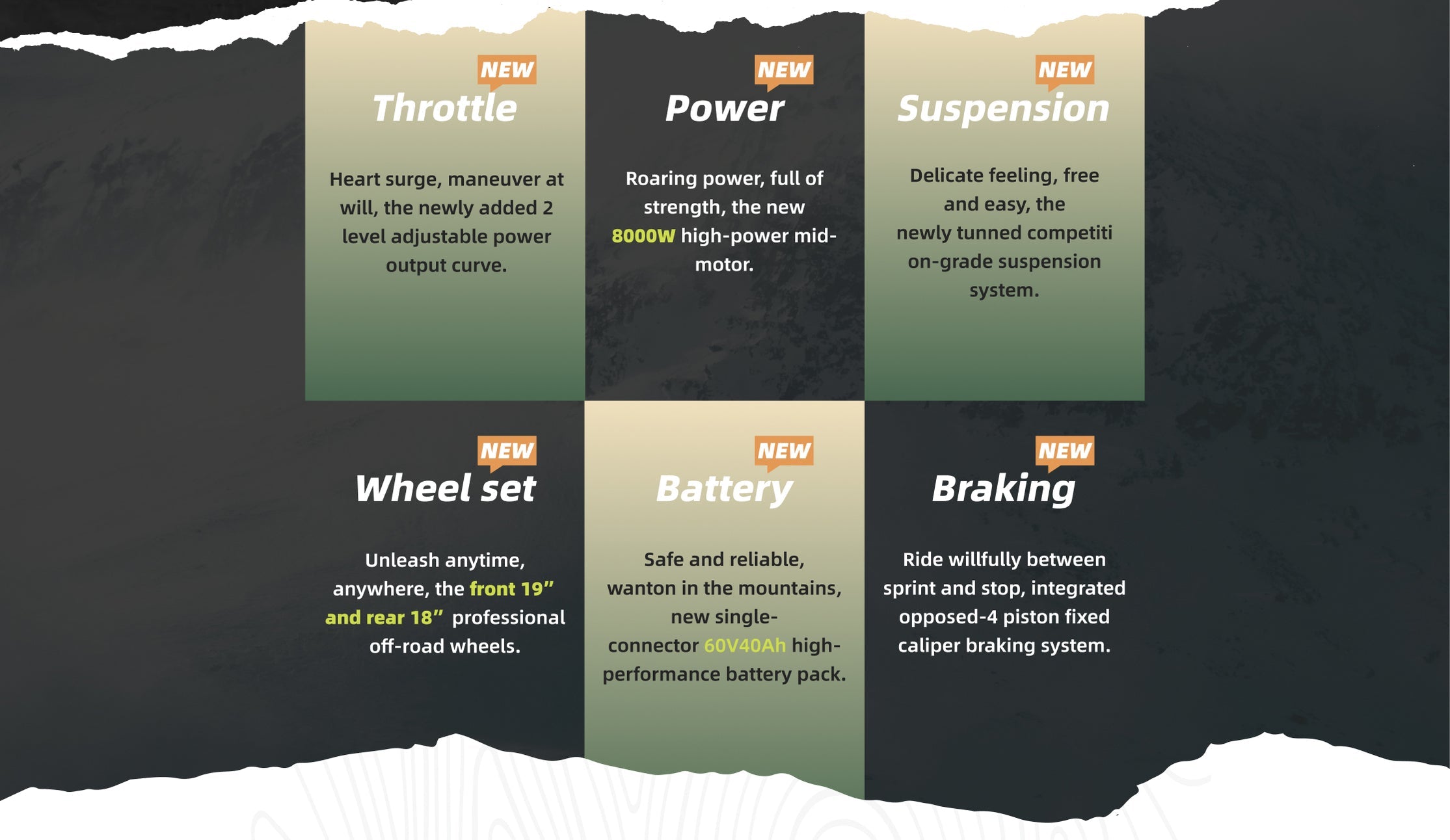Surron Light Bee X features overview throttle power suspension battery braking system electric dirt bike specs