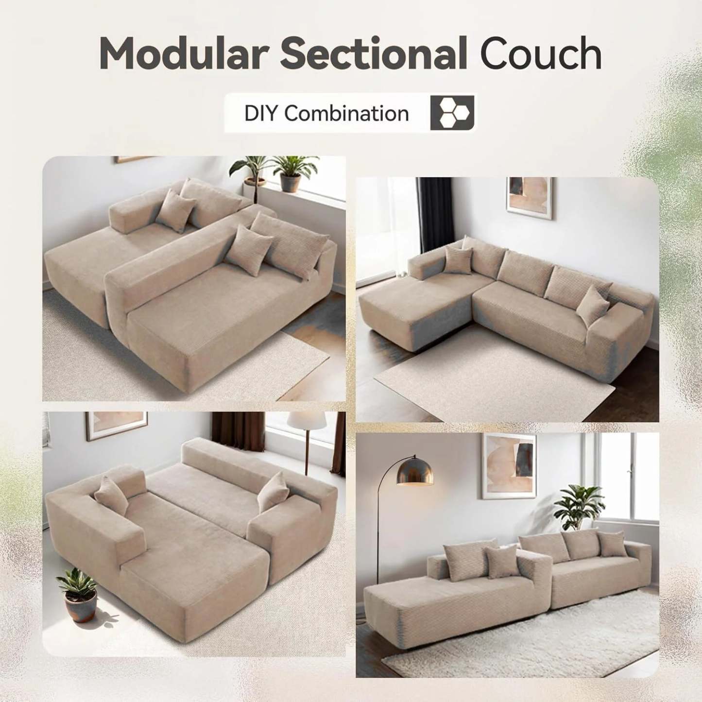 Viral Boneless Couch