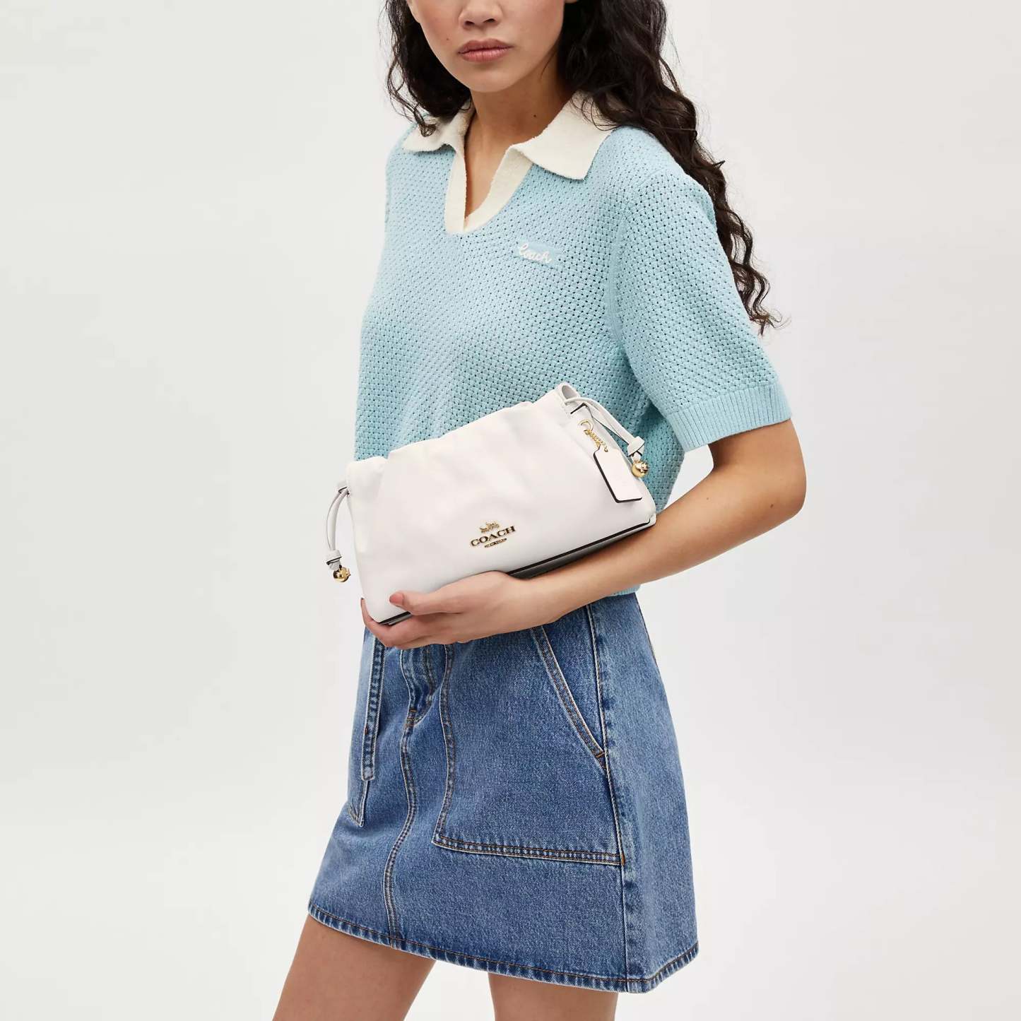 Outlet Faye Shoulder Bag With Ruching