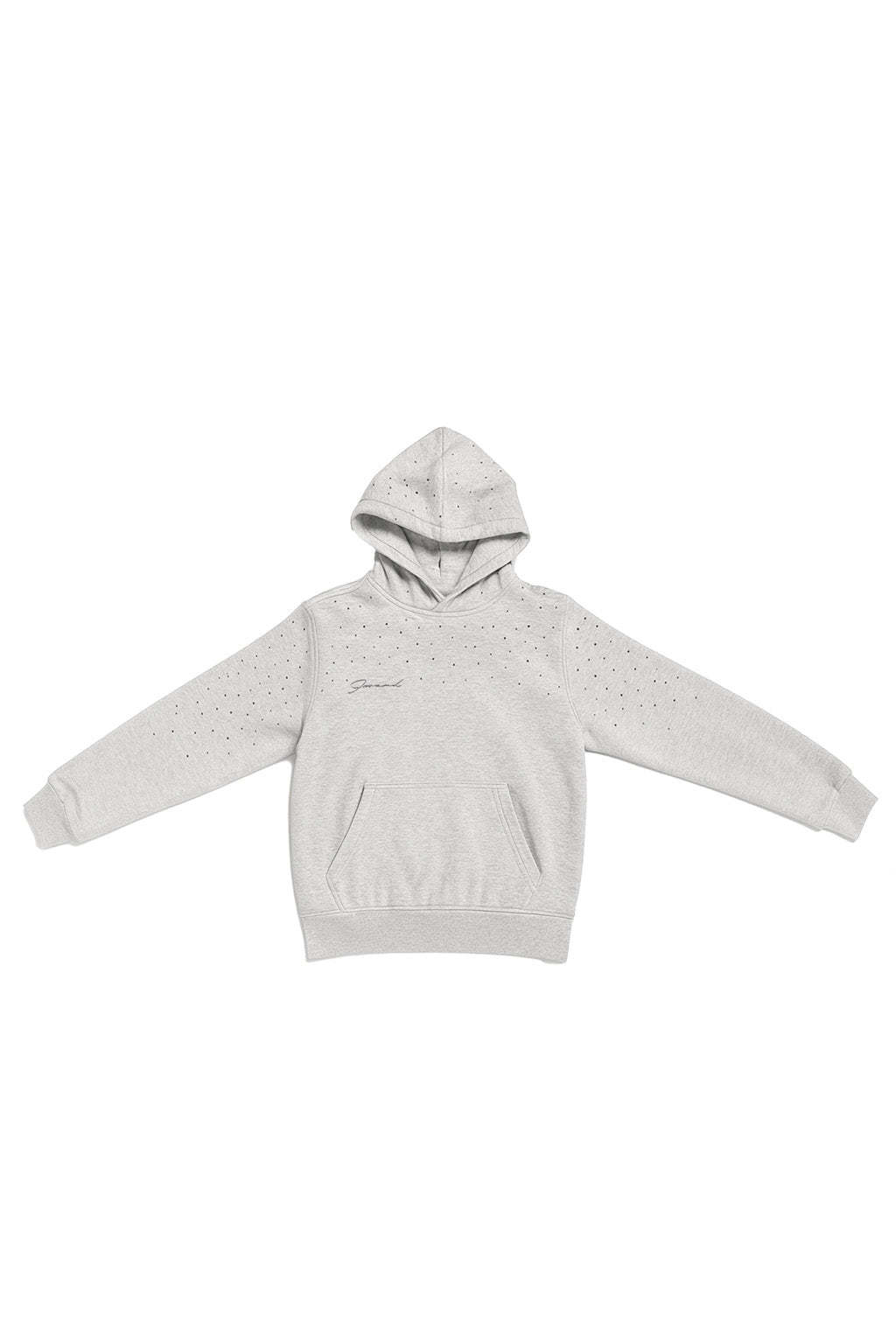 GREY DIAMOND HOODIE