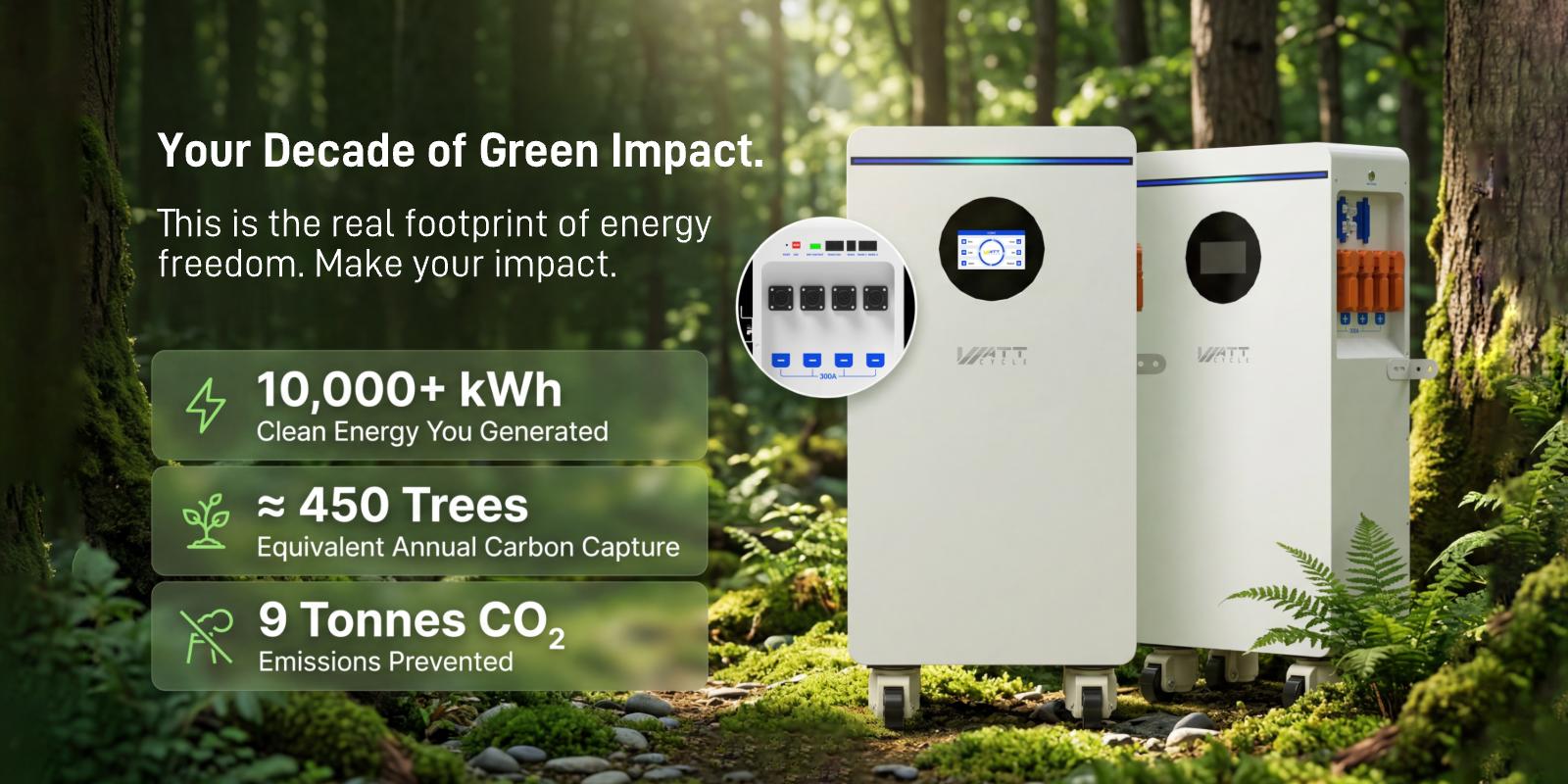 【Bundle】【Freight Shipping】WattCycle Storm-Ready Power System Kit 48V 12kW Hybrid Inverter + 48V 314Ah 16kWh Battery LiFePO4 Lithium Battery with Smart BMS, Bluetooth, Active Balancing & Communication solar system 【Bundle】【Freight Shipping】WattCycle Storm-Ready Power System Kit 48V 12kW Hybrid Inverter + 48V 314Ah 16kWh Battery LiFePO4 Lithium Battery with Smart BMS, Bluetooth, Active Balancing & Communication solar system