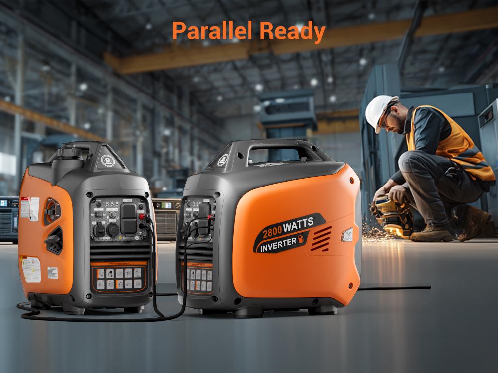 Efurden 2800-Watts Portable Inverter Generator, Gas Generators for Home Use, Camping, Super Quiet Emergency Home Backup, with Fuel Shut Off, 1.1Gal Fuel Tank, 39Lbs, EPA Compliant Efurden 2800-Watts Portable Inverter Generator, Gas Generators for Home Use, Camping, Super Quiet Emergency Home Backup, with Fuel Shut Off, 1.1Gal Fuel Tank, 39Lbs, EPA Compliant