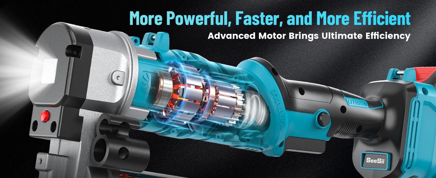 SEESII Cordless Grease Gun, Innovative 2-in-1 Easy-to-Use Electric Grease Gun, 5.3 oz/min 12,000 PSI High-Efficiency Battery Powered Grease Tool Kit, Grease Tool with 2*2.0Ah Batteries and Charger, B003 SEESII Cordless Grease Gun, Innovative 2-in-1 Easy-to-Use Electric Grease Gun, 5.3 oz/min 12,000 PSI High-Efficiency Battery Powered Grease Tool Kit, Grease Tool with 2*2.0Ah Batteries and Charger, B003