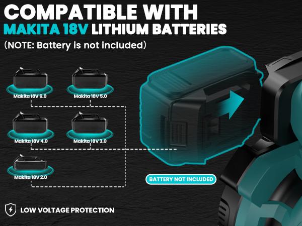 【Father's Day Gifts】Cordless Leaf Blower for Dewalt 20V Max Battery, For Milwaukee 18V Battery/ For Makita 18V Battery 480 CFM Electric Blower with Brushless Motor, 6 Variable Speed Up to 130MPH, Digital Display Control Handheld Blower for Lawn Care, Yard 【Father's Day Gifts】Cordless Leaf Blower for Dewalt 20V Max Battery, For Milwaukee 18V Battery/ For Makita 18V Battery 480 CFM Electric Blower with Brushless Motor, 6 Variable Speed Up to 130MPH, Digital Display Control Handheld Blower for Lawn Care, Yard