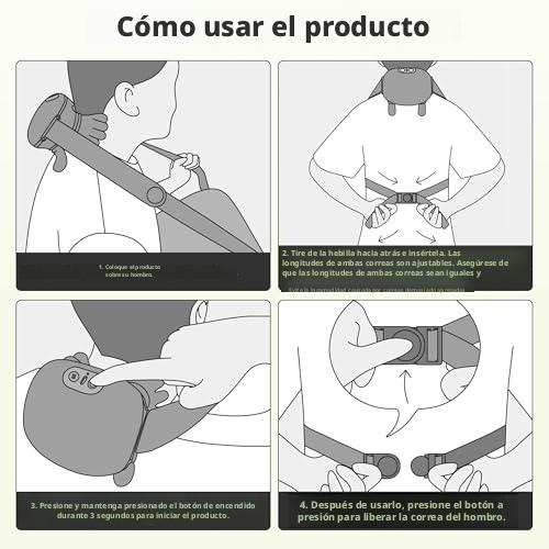 Masajeador de cuello con dedos, masajeador de cuello calentado con manos, masajeador de cuello y hombros ajustable, masaje de amasamiento profundo 4D que simula la palma real, masajeador de relajación muscular, regalo de cumpleaños para mujeres y hombres.