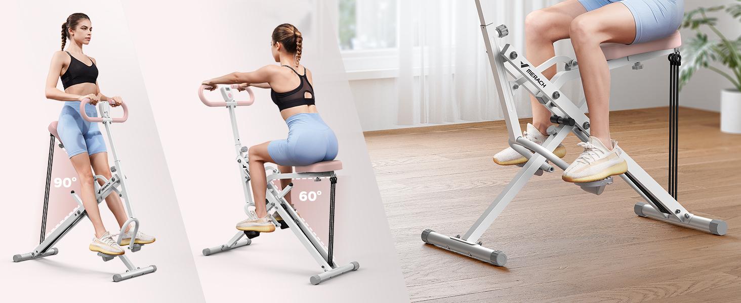 Merach 2-in-1 Squat Rowing Machine, Adjustable Resistance Glutes Leg Workout Equipment with LCD Monitor, 350LBS Capacity Home Gym Exercise for Women Summervibes Merach 2-in-1 Squat Rowing Machine, Adjustable Resistance Glutes Leg Workout Equipment with LCD Monitor, 350LBS Capacity Home Gym Exercise for Women Summervibes