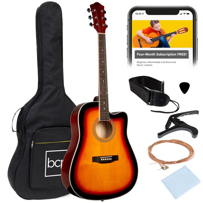 Best Choice 41in Full Size Acoustic Guitar Set - All-in-One