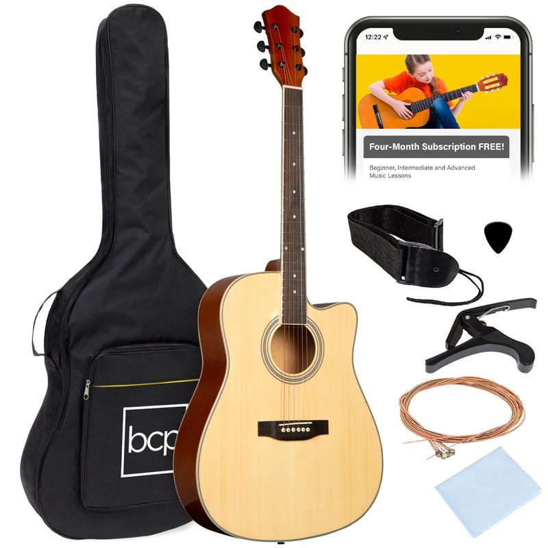 Best Choice 41in Full Size Acoustic Guitar Set - All-in-One