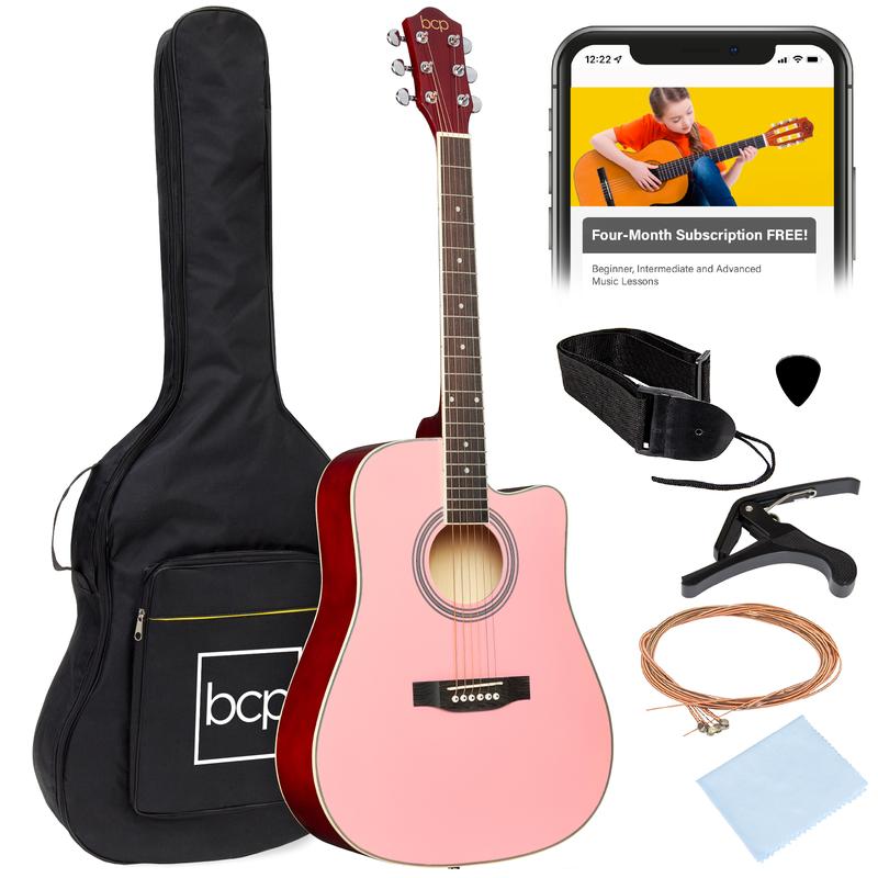 Best Choice 41in Full Size Acoustic Guitar Set - All-in-One