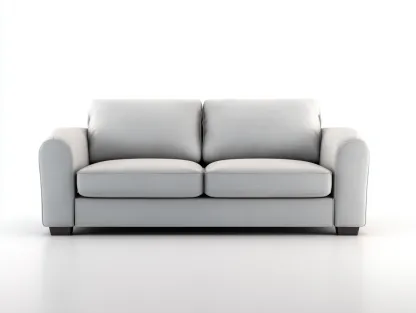 Divano 2 posti 160x90x85 cm Grigio chiaro Stile moderno-Pineupshop