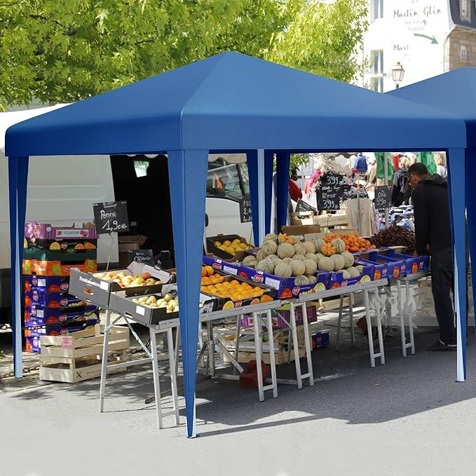 Gazebo emergente de 3x3 metros, carpa plegable para jardín, Camping, fiesta, marquesina, con bolsa de almacenaje, para Patio, mercados, Playa