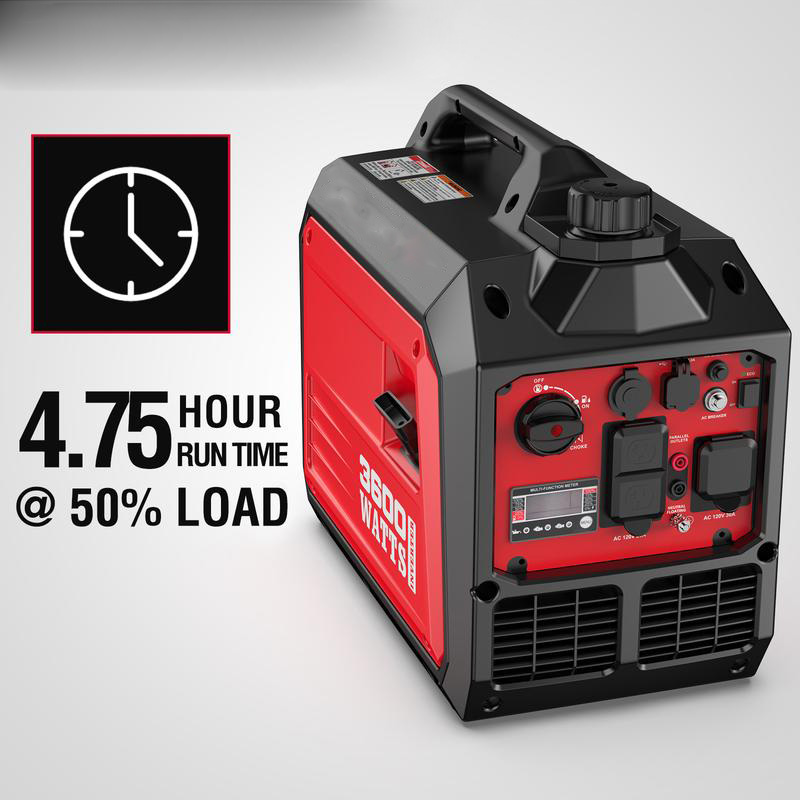 3600 Watt Quiet Portable Inverter Generator, RV Ready 30A Outlet, Parallel Capable, Emergency Use Camping, EPA Compliant,Hurricane, Emergency,Safe & Long-lasting usage,Springtok(DB5035/DL5035C), generators for house power