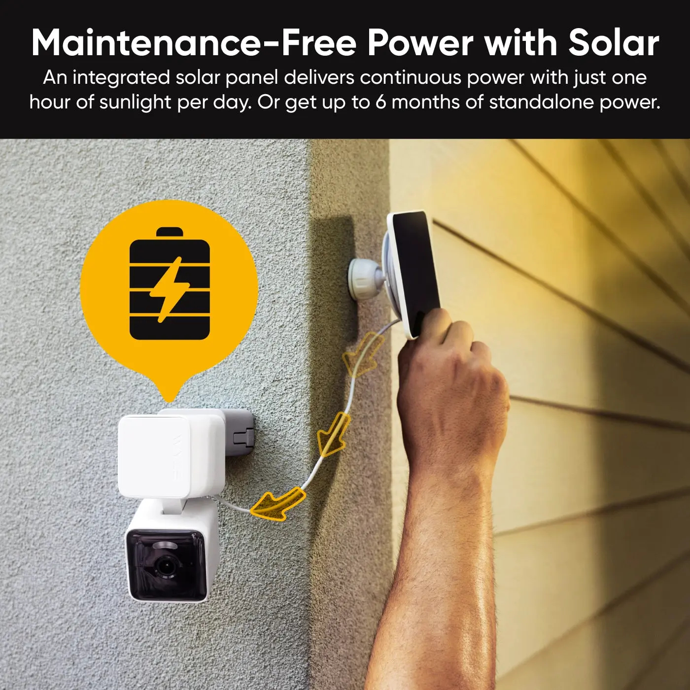 Cámara de seguridad 2K HD con alimentación solar y batería, con movimiento panorámico, inclinación y zoom (PTZ) de 360º x 70º, seguimiento de movimiento por IA, visión nocturna a color, WiFi y resistencia a la intemperie IP65.
