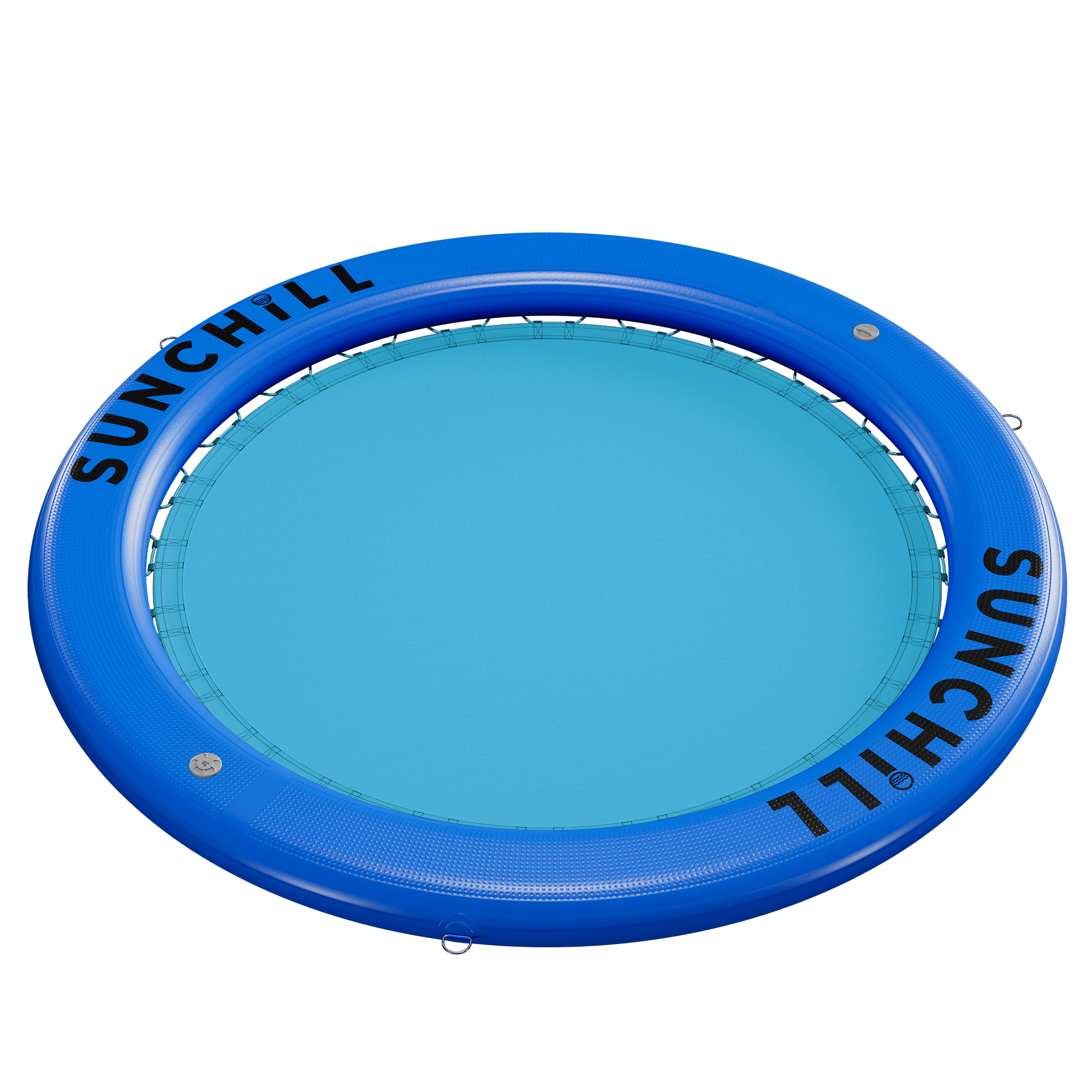 Flotador Redondo Inflable Sunchill Para 2-8 Personas 4in Azul