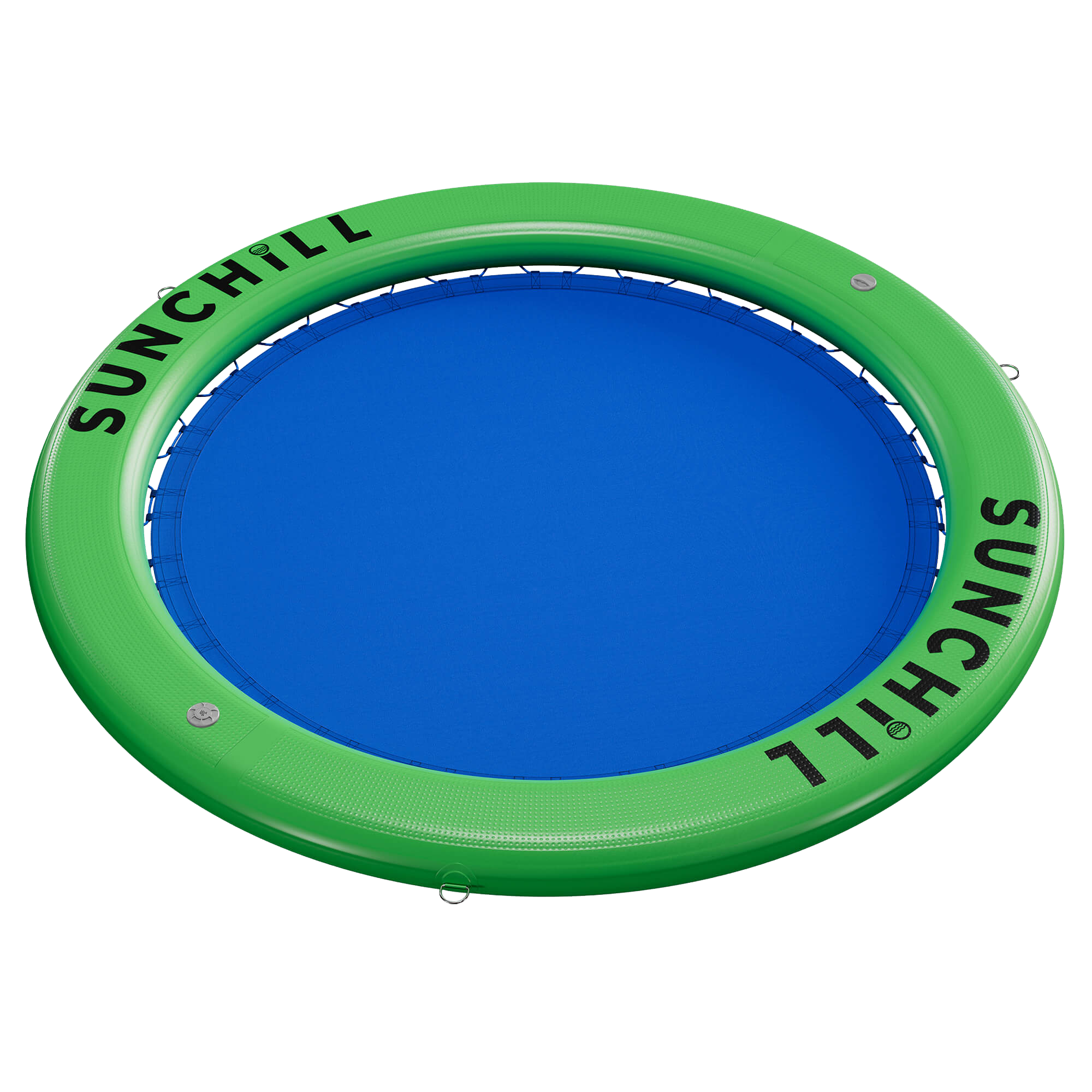 Flotador Redondo Inflable Sunchill Para 2-8 Personas 4in Azul