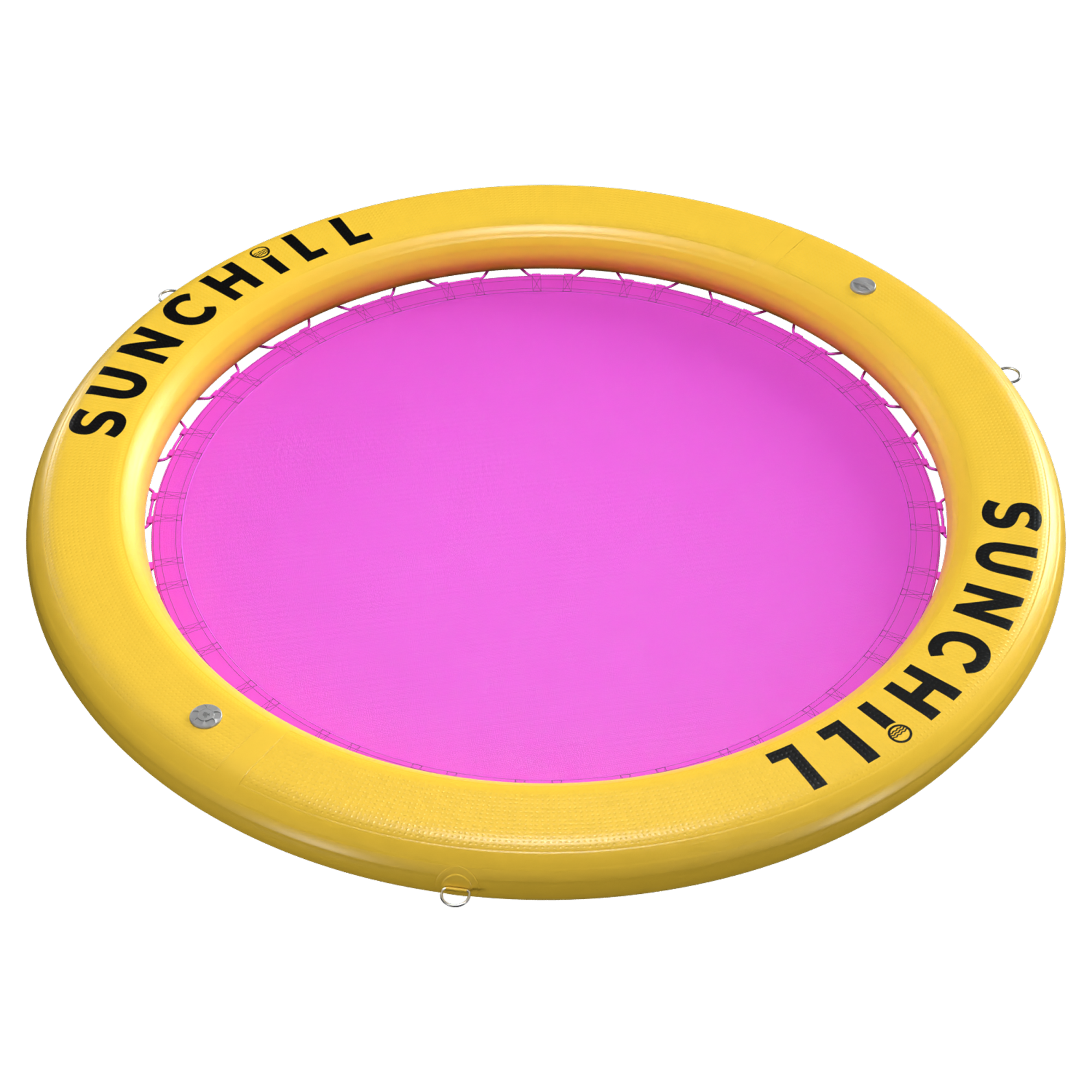 Flotador Redondo Inflable Sunchill Para 2-8 Personas 4in Azul