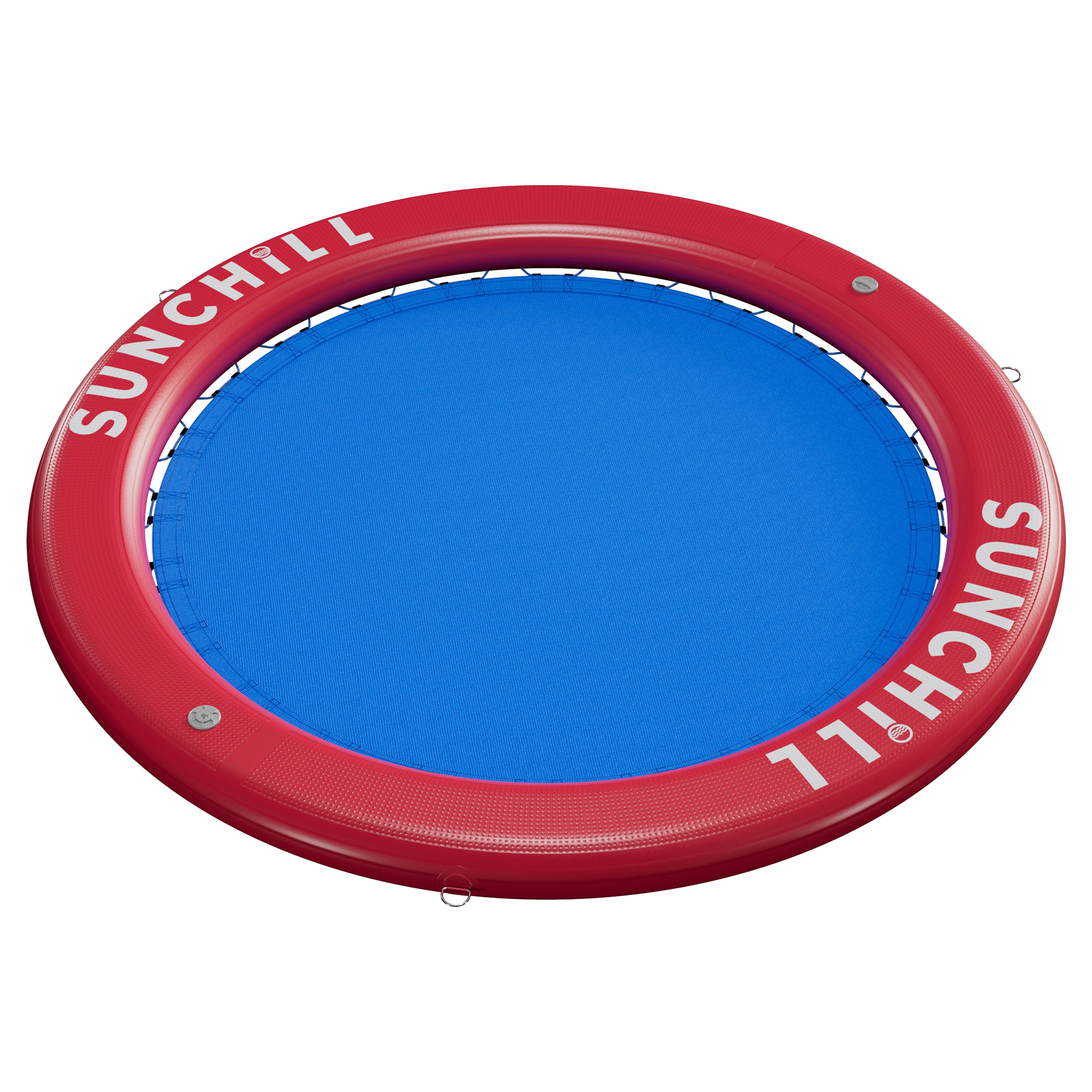 Flotador Redondo Inflable Sunchill Para 2-8 Personas 4in Azul