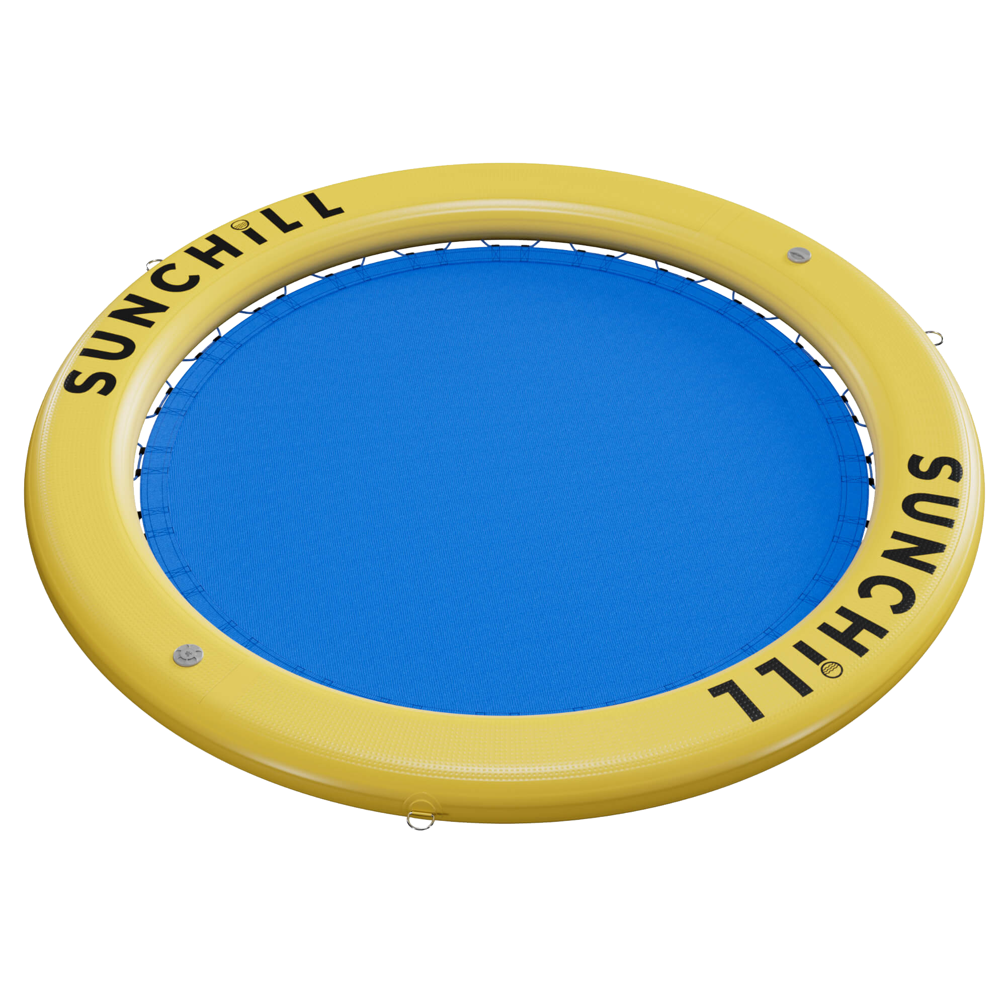 Flotador Redondo Inflable Sunchill Para 2-8 Personas 4in Azul