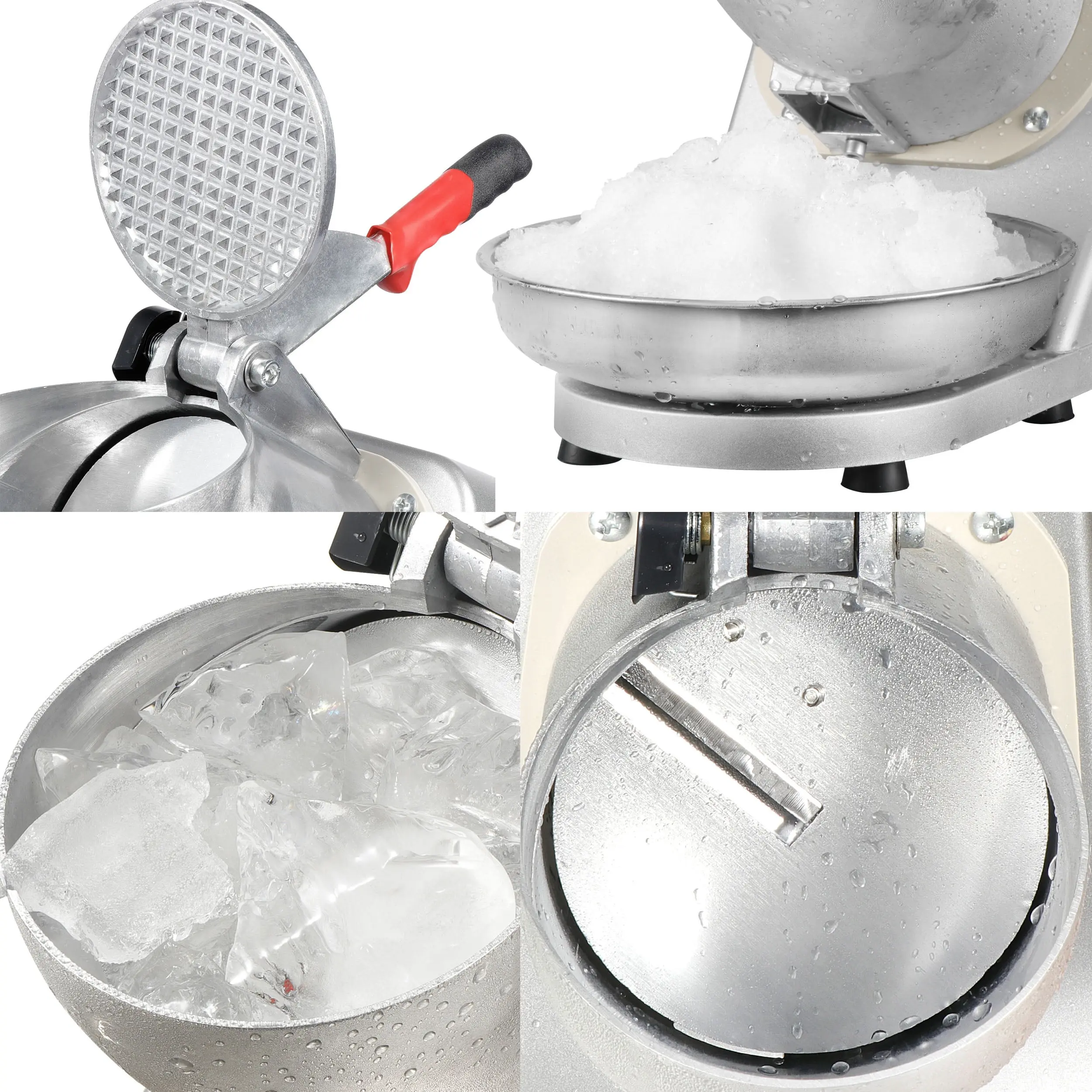 Máquina comercial para rasurar y triturar hielo - 143 libras