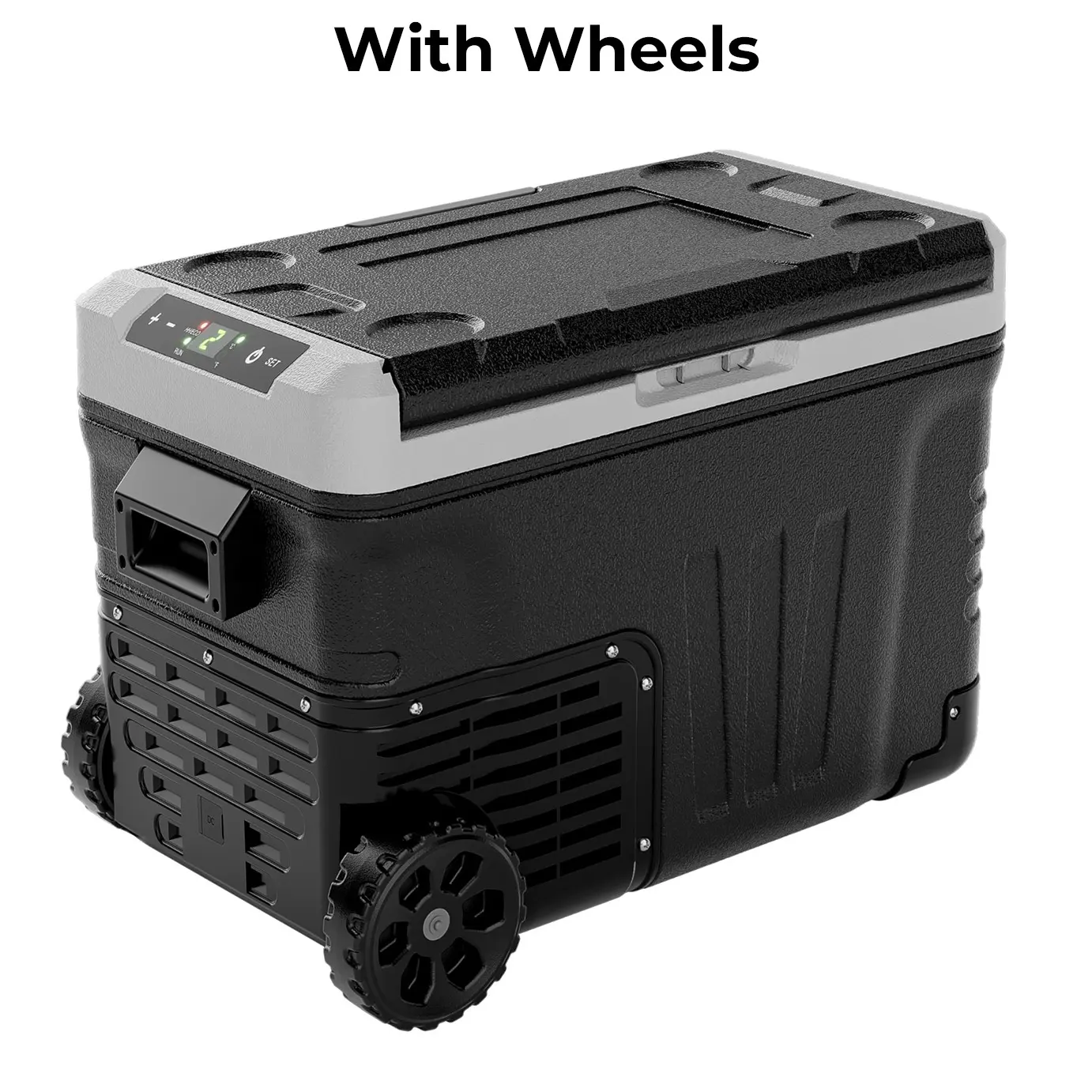 Refrigerador de 12 V, Nevera Portátil para Coche de 22 QT (21 L) y Congelador (-4 °F a 68 °F), Hielera Eléctrica con Compresor (12/24 V CC y 110-240 V CA) para Camping, Viajes y Camiones — Compatible con Múltiples Modelos para una Versatilidad Total