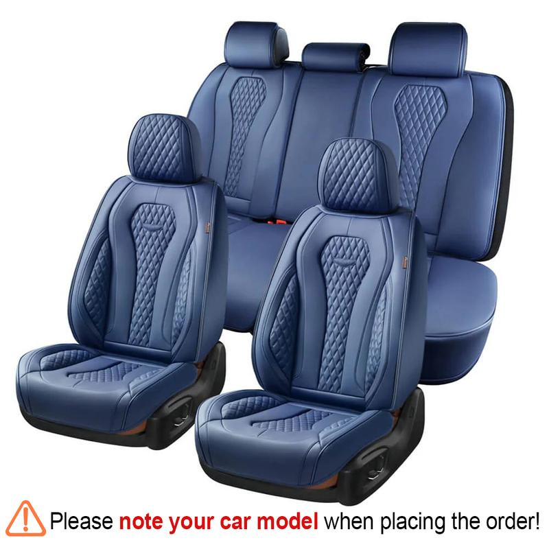 【Coverado】 Fundas de asiento para automóvil (5 plazas) — Fundas de lujo — Ajuste versátil — Compatible con más de 6000 vehículos — 1 año de garantía — Indique el año, marca y modelo en las notas del pedido — Ajuste universal B8839 (Funda personalizada)