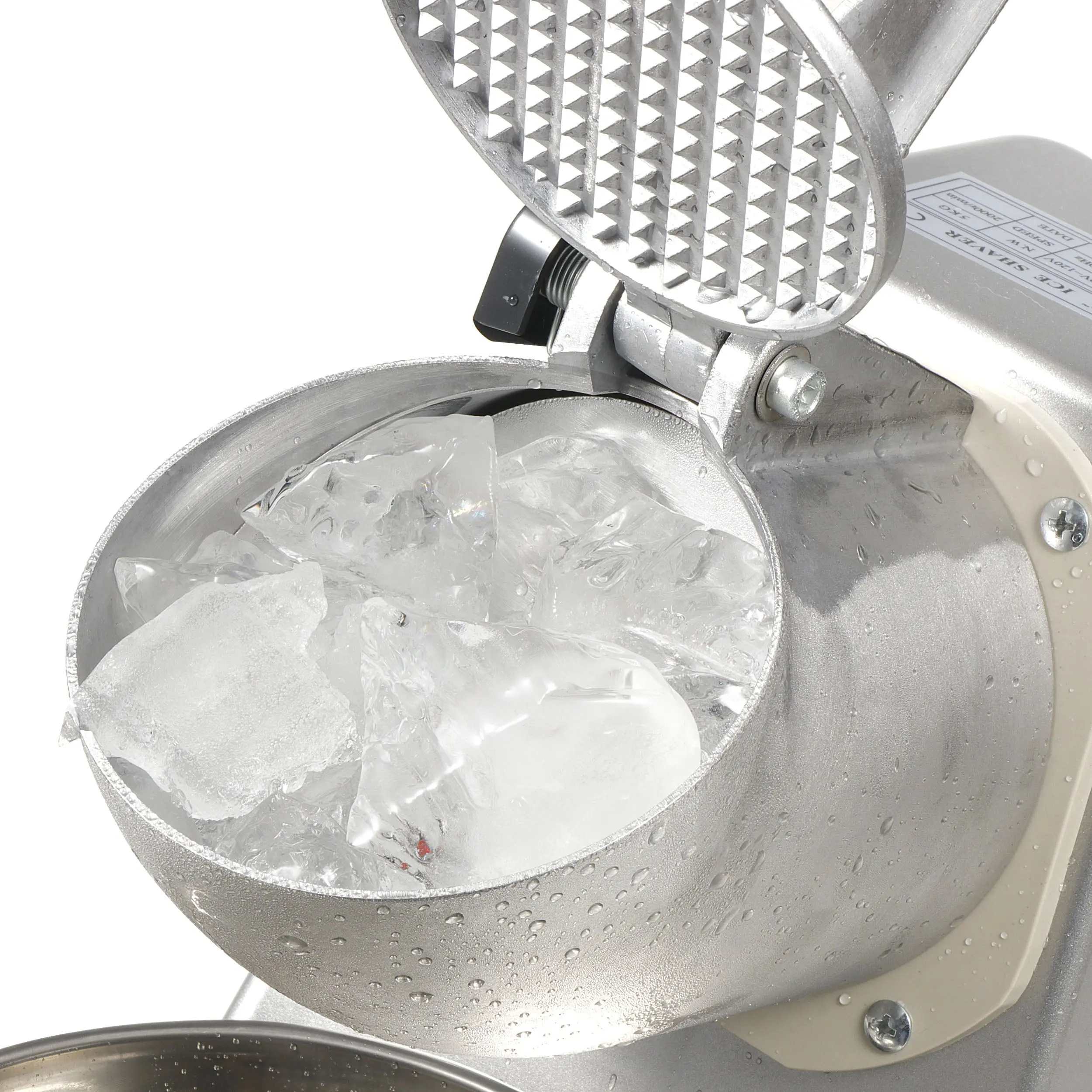 Máquina comercial para rasurar y triturar hielo - 143 libras