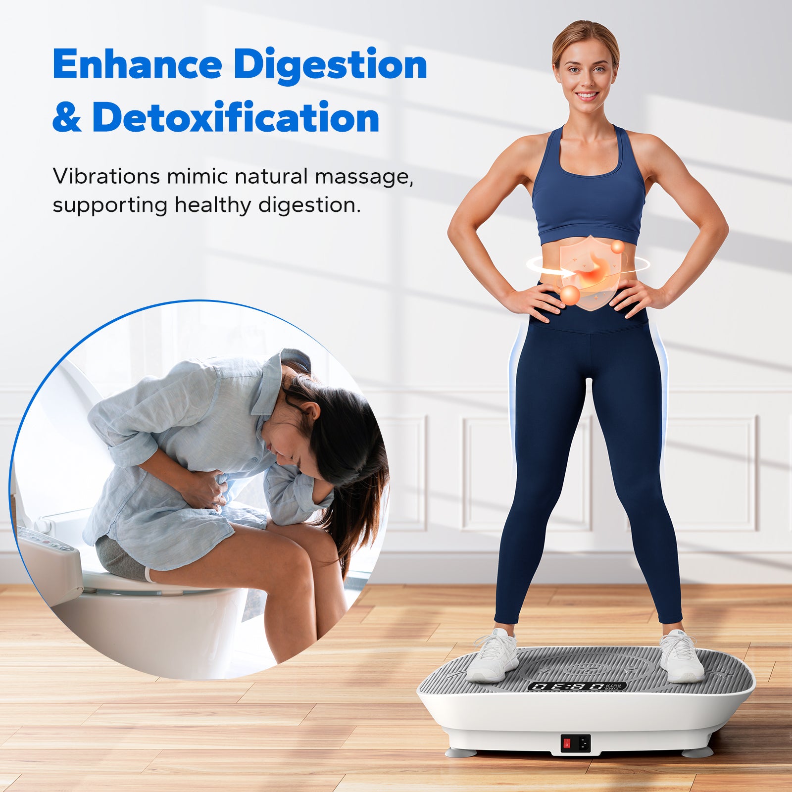 🔥Slimming Vibration Fitness Machine - with Lymphatic Drainage Function