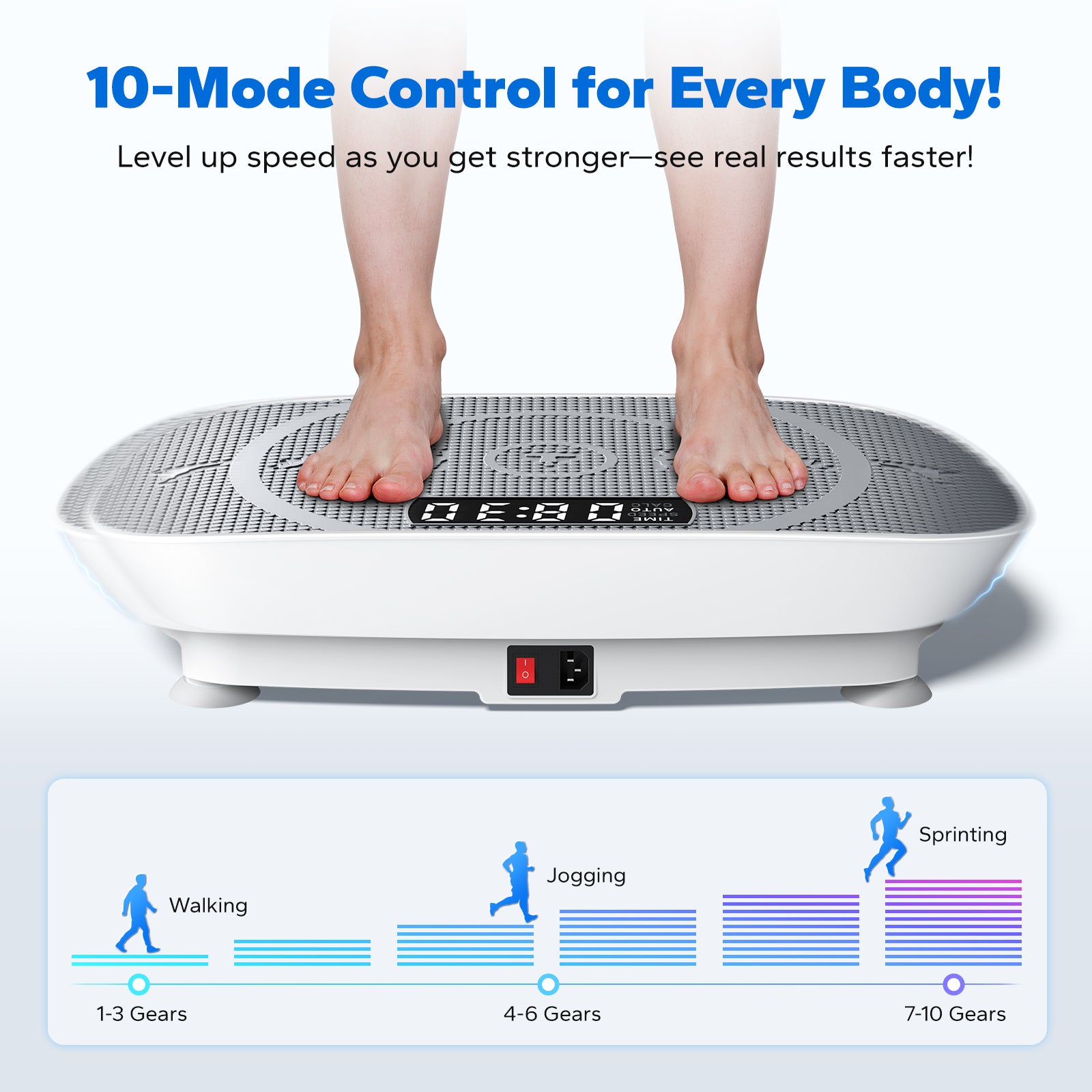 🔥Slimming Vibration Fitness Machine - with Lymphatic Drainage Function