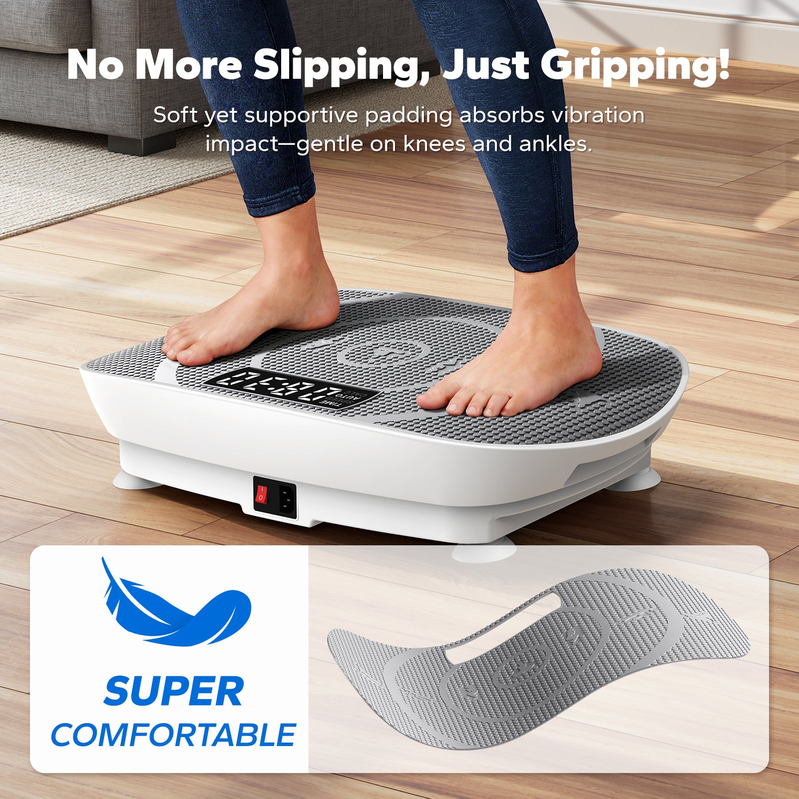 🔥Slimming Vibration Fitness Machine - with Lymphatic Drainage Function