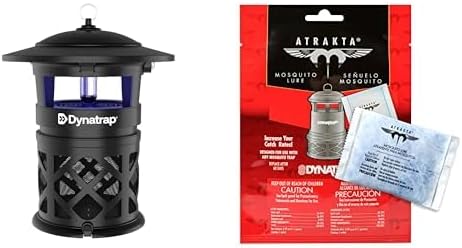 Mosquito & Flying Insect Killer for 1 Acre – Kills Flies, Gnats, Wasps - Bug Zapper Alternative - Black