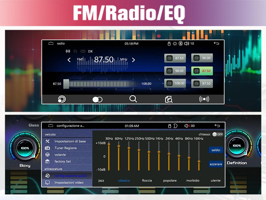 Junsun Single DIN Car Stereo with CarPlay and Android Auto, Radio 1 din with Reversing Camera FM Type-C Port Function
