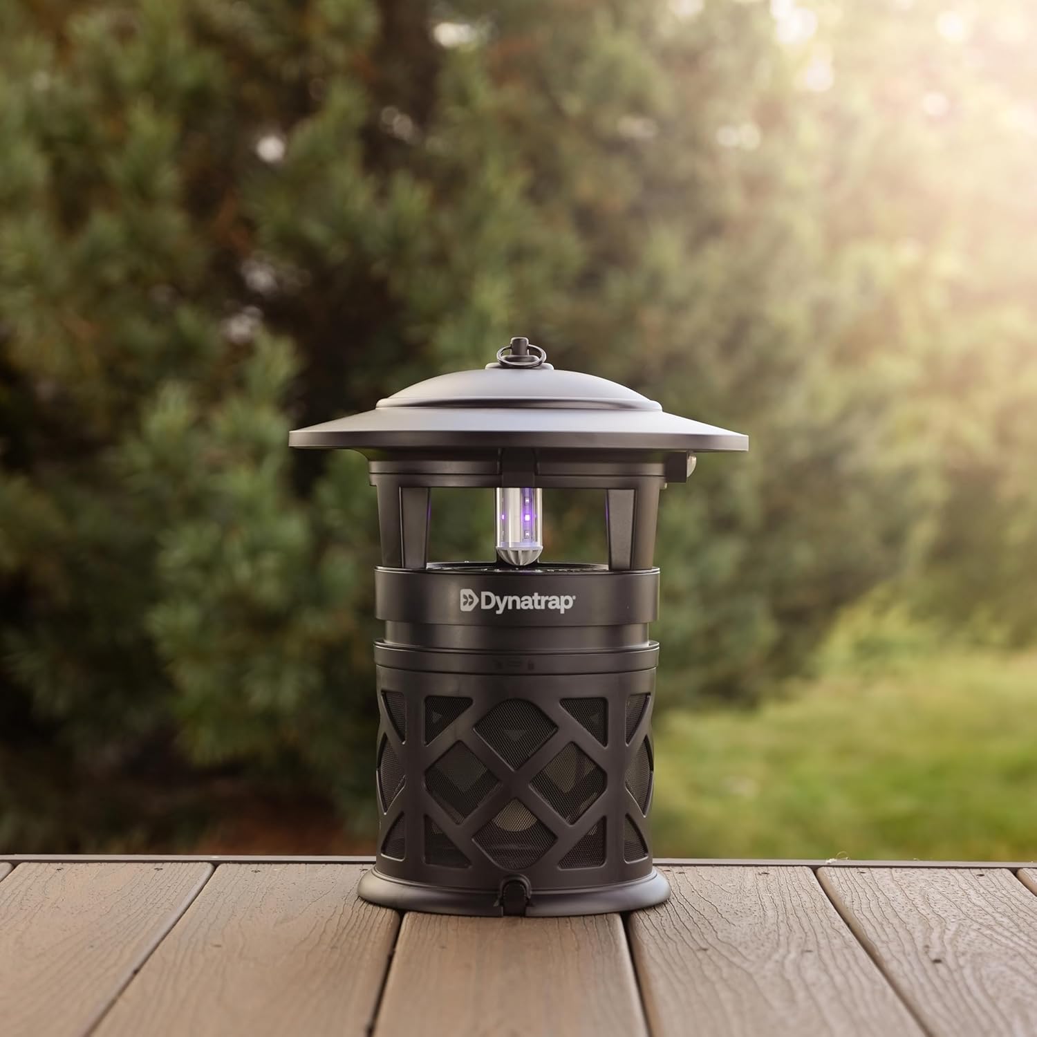 Mosquito & Flying Insect Killer for 1 Acre – Kills Flies, Gnats, Wasps - Bug Zapper Alternative - Black