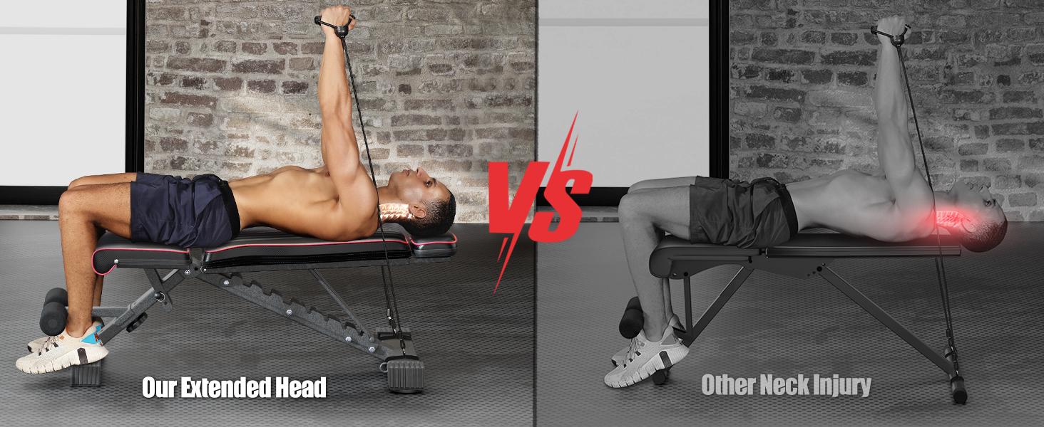 #SummerVibes Yoleo Adjustable Weight Bench, Foldable Workout Bench for Home Gym Full Body Workout Strength Training, Incline Decline Flat Utility Bench with Quick Adjustment #SummerVibes Yoleo Adjustable Weight Bench, Foldable Workout Bench for Home Gym Full Body Workout Strength Training, Incline Decline Flat Utility Bench with Quick Adjustment