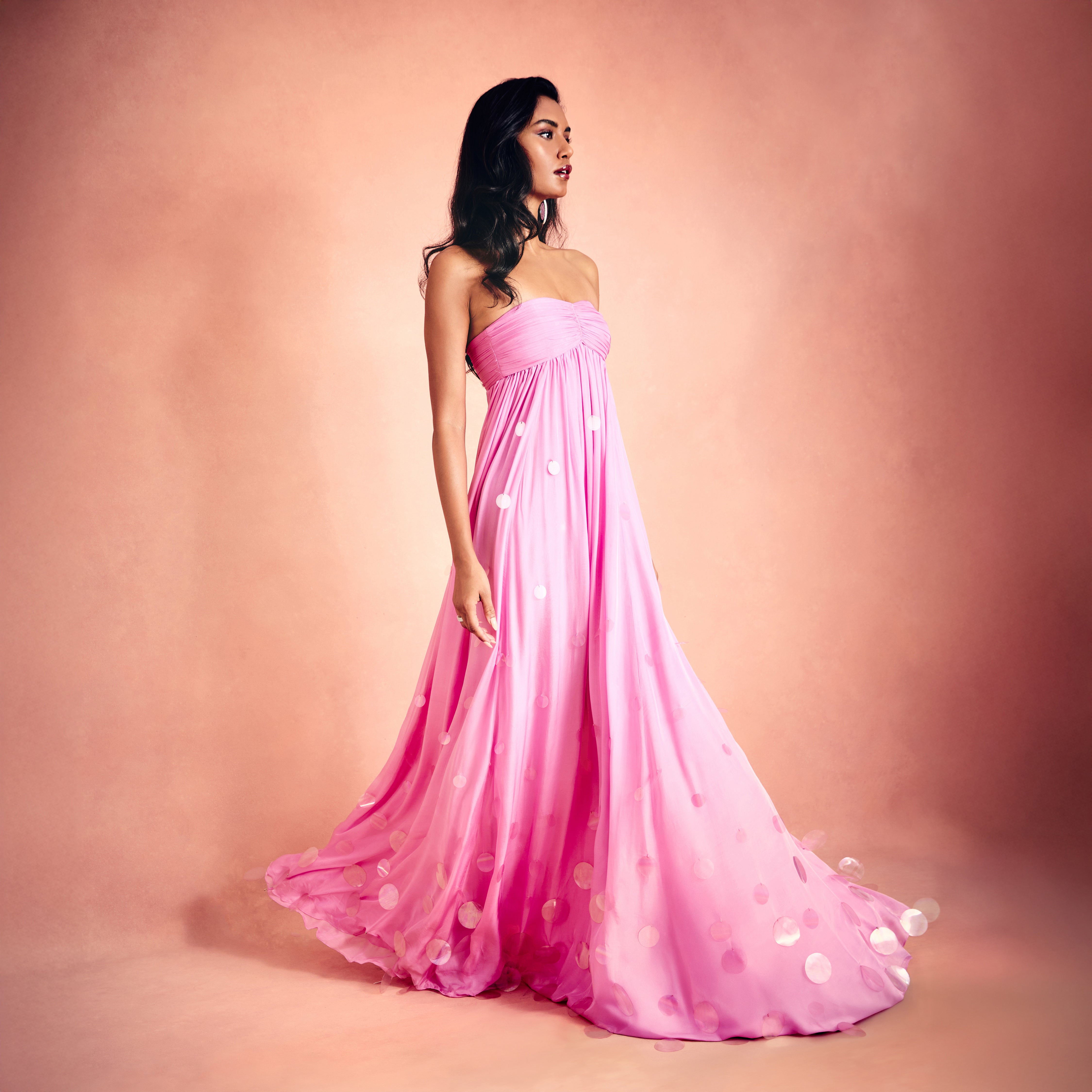 Mathilde Dress-Cup Shy