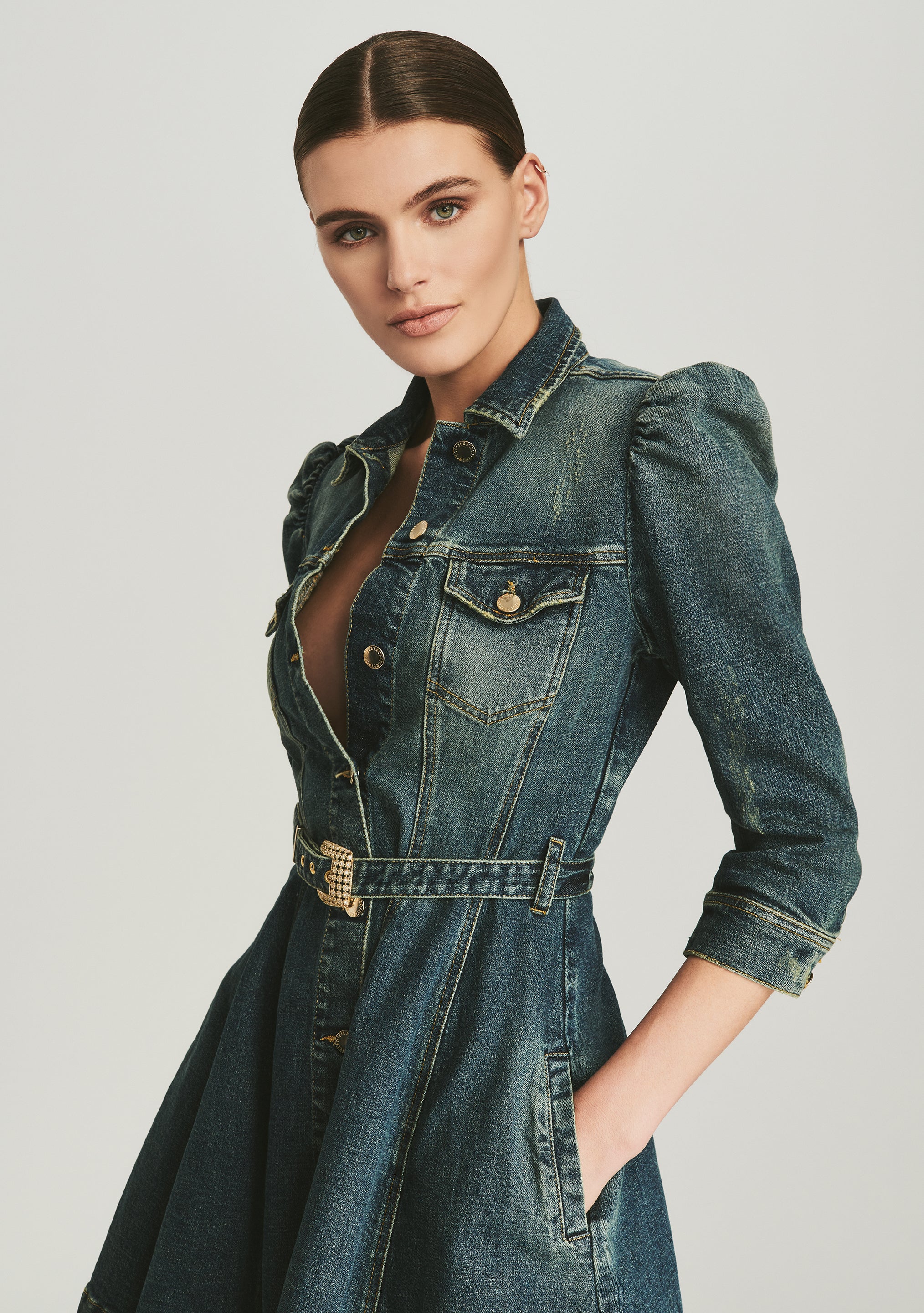 Clara Dress-Cup Shy