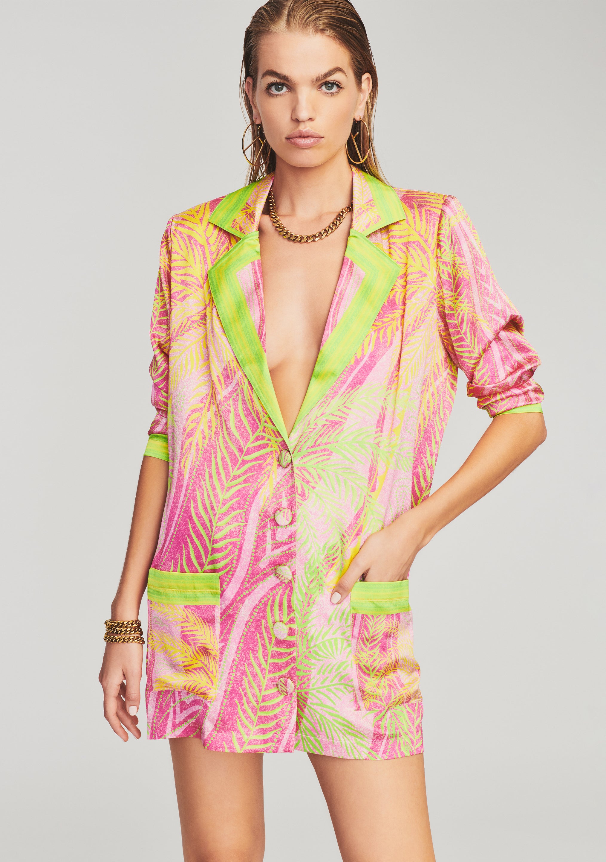 Blake Silk Blazer-Cup Shy