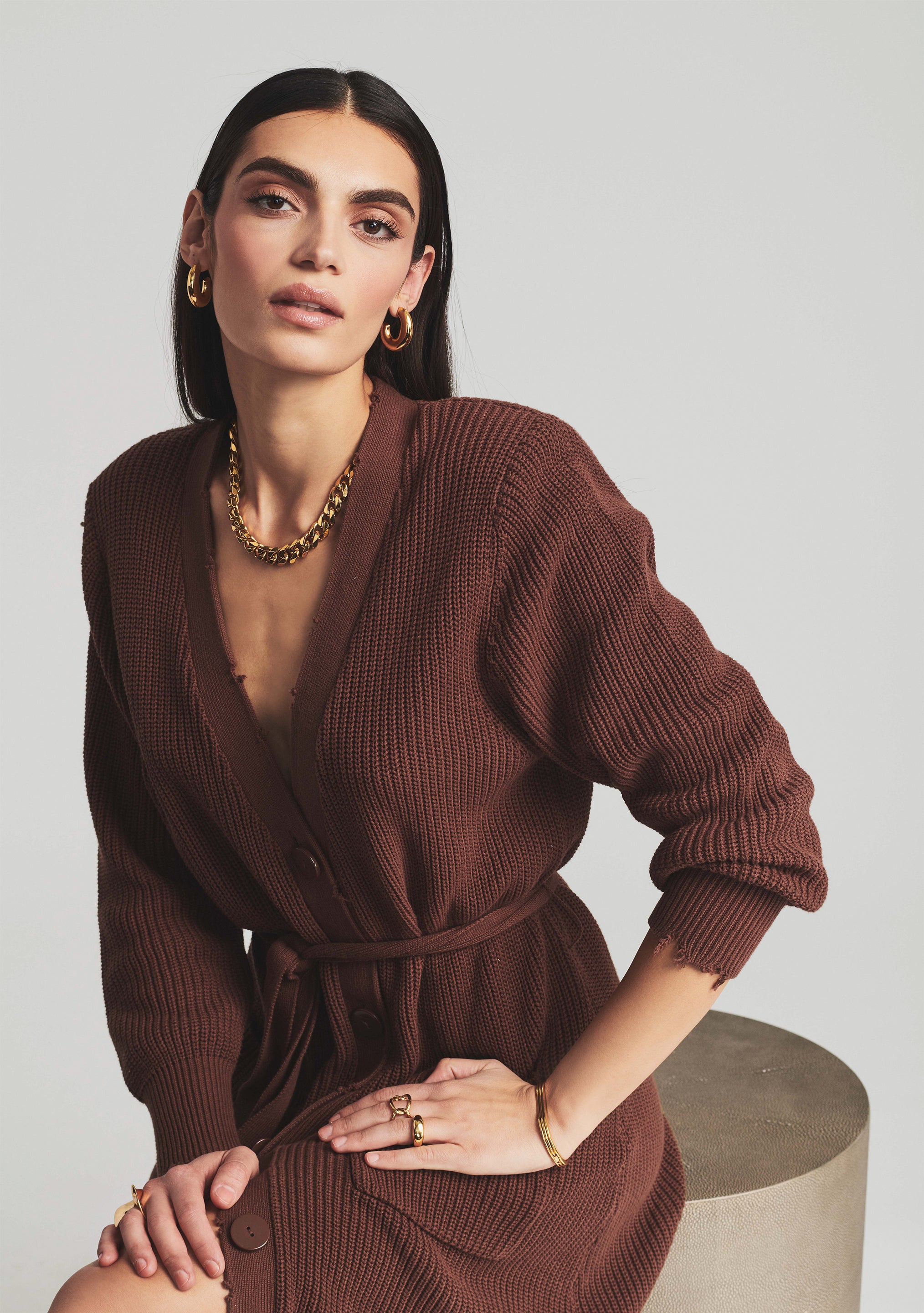 Amanda Sweater-Cup Shy