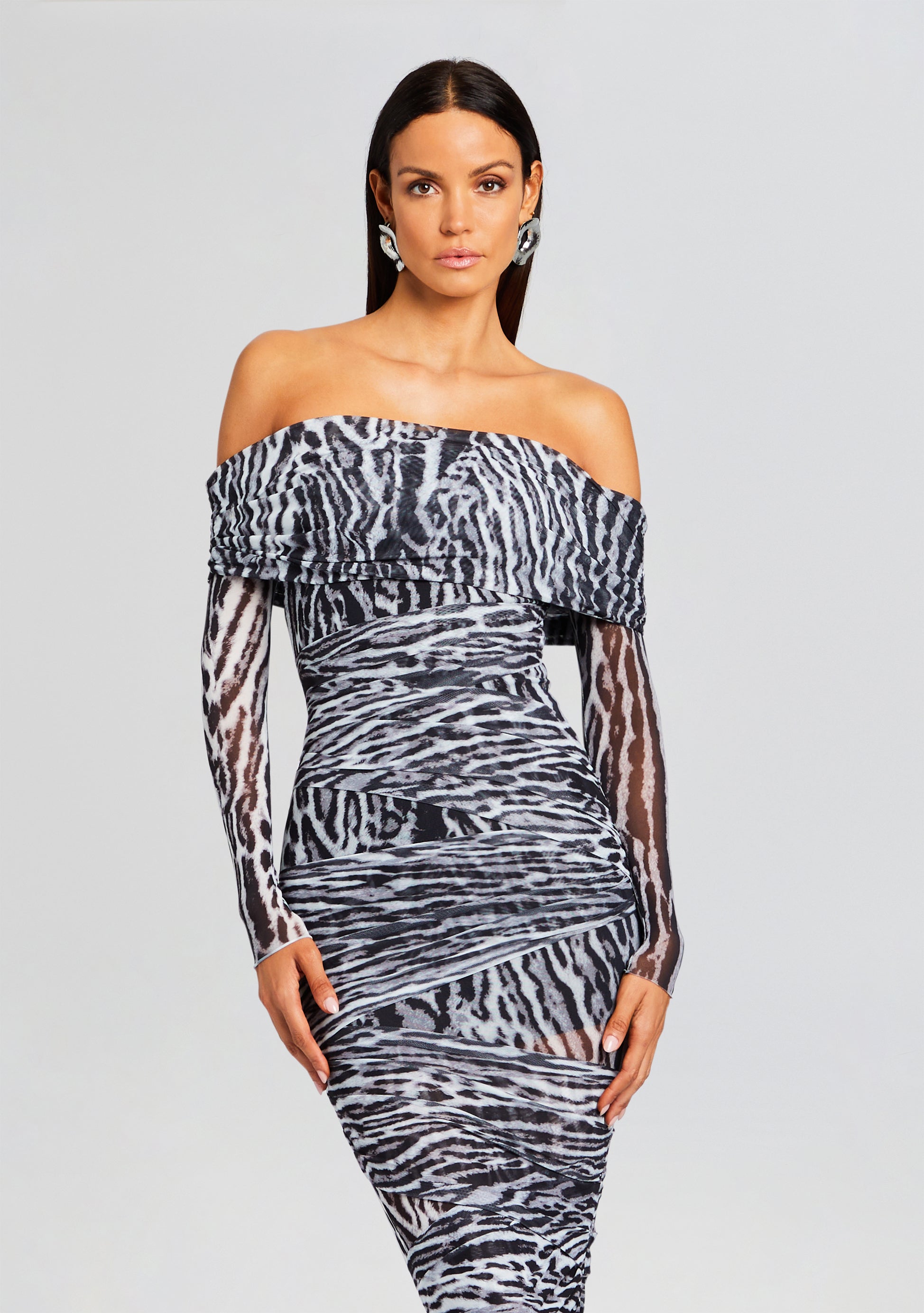 Chanda Gown-Cup Shy