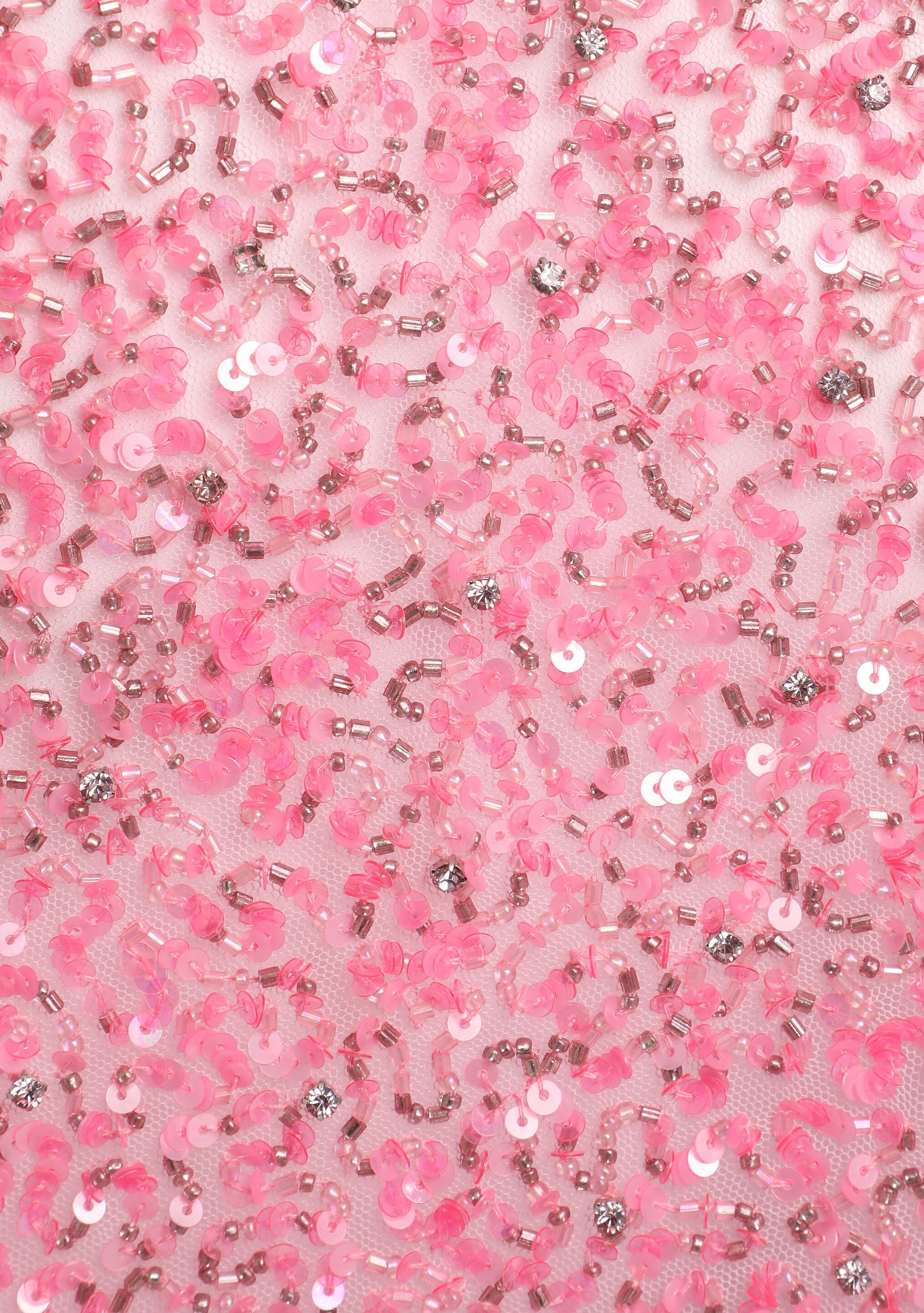 Sasha Sequin Dress-Cup Shy