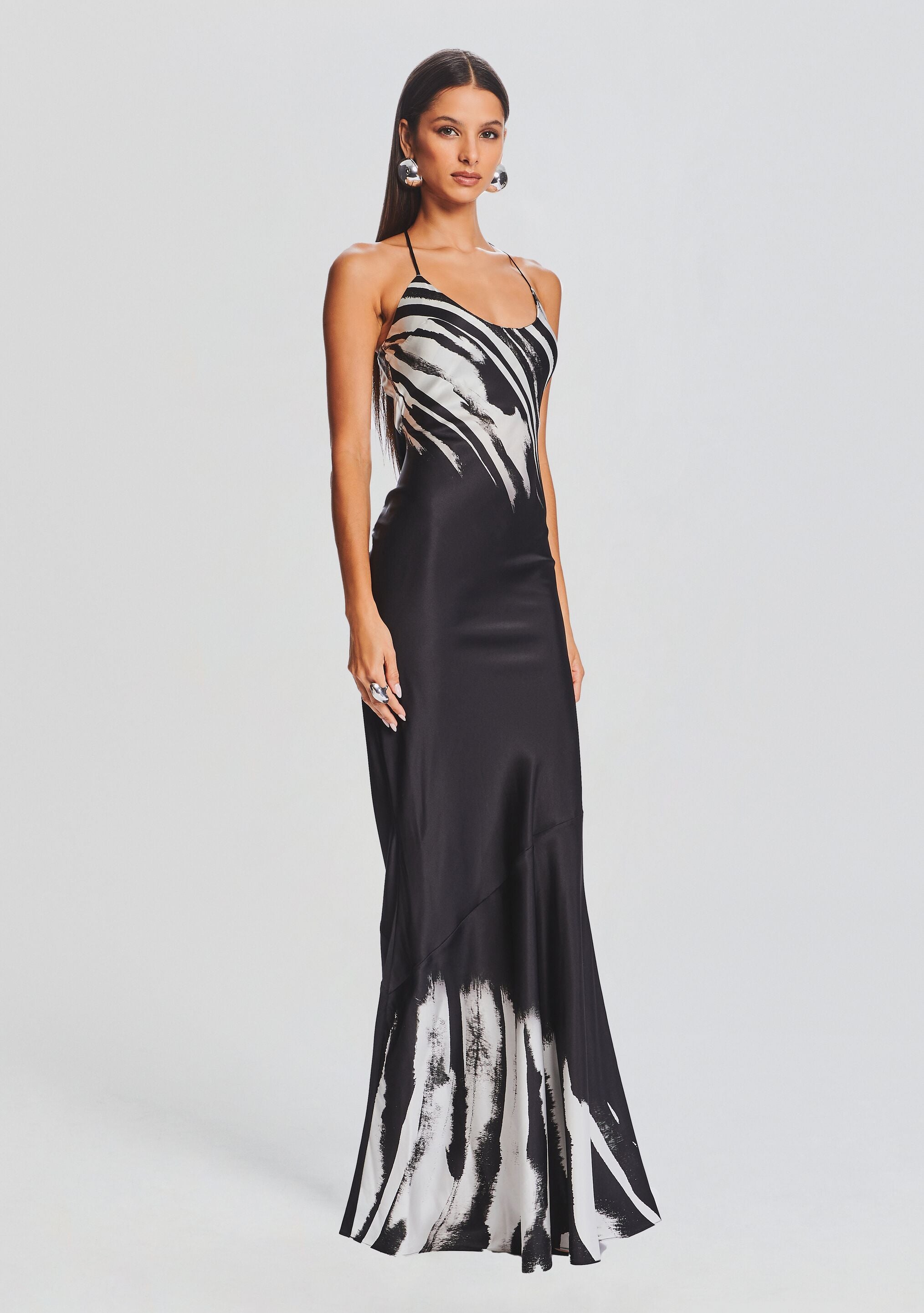 Cami Silk Dress-Cup Shy